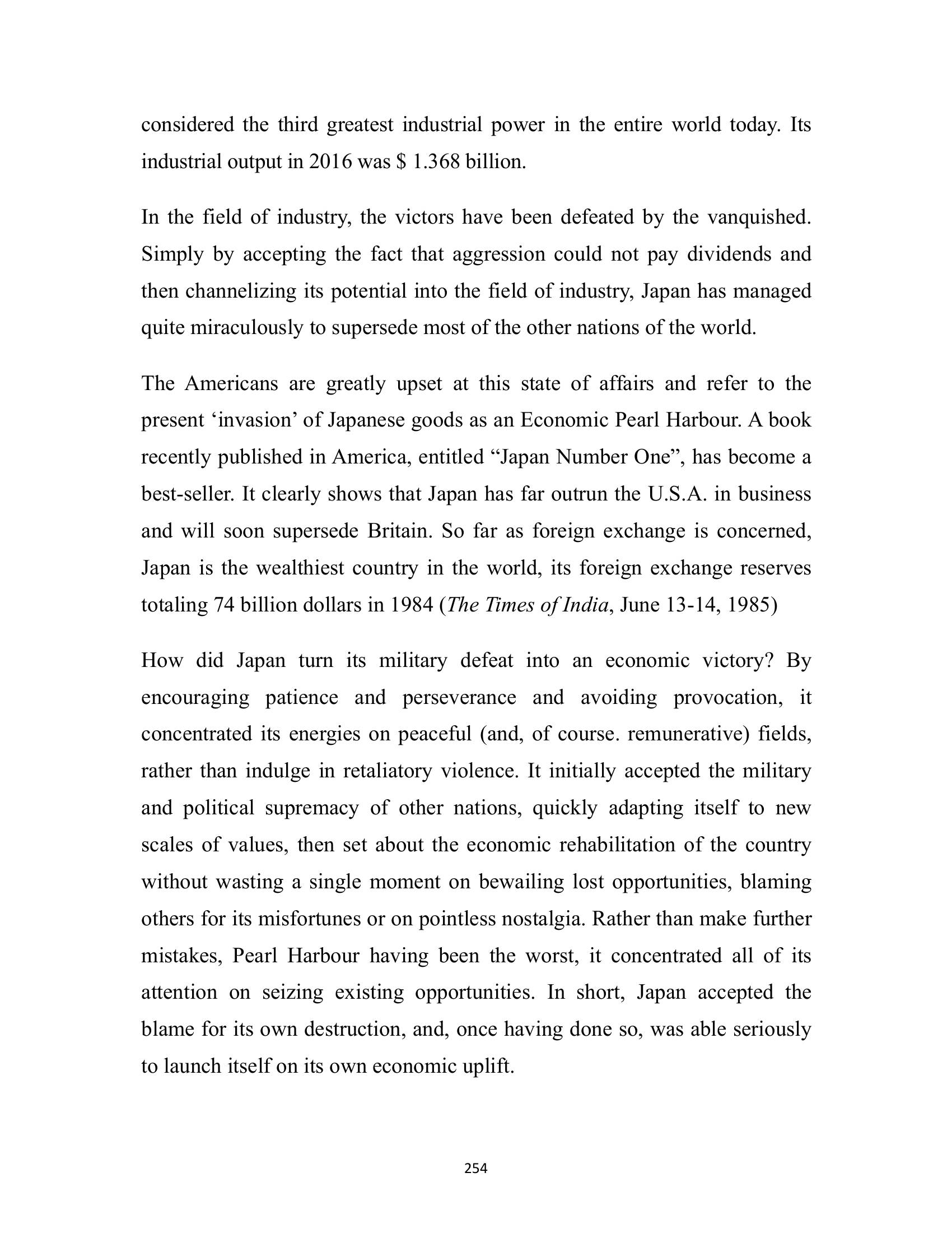 The printed page