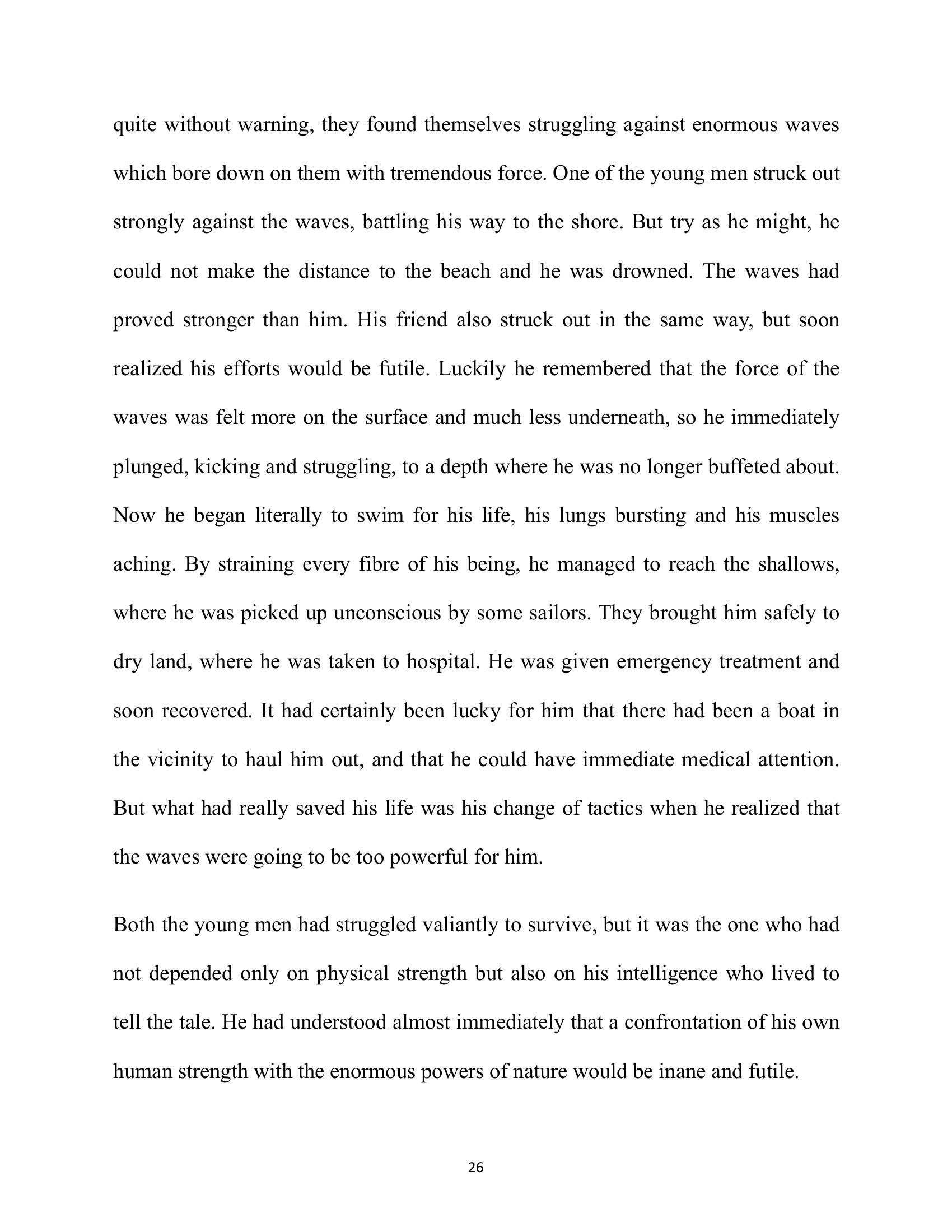The printed page