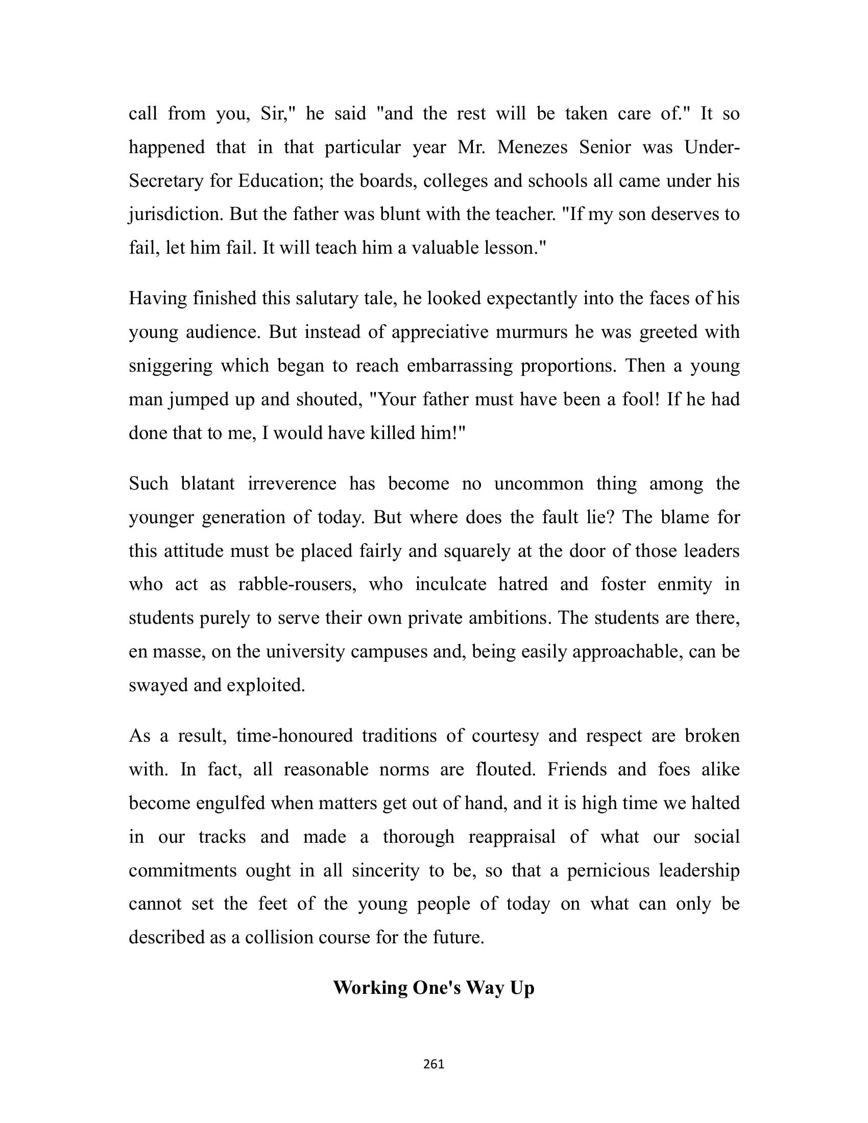 The printed page