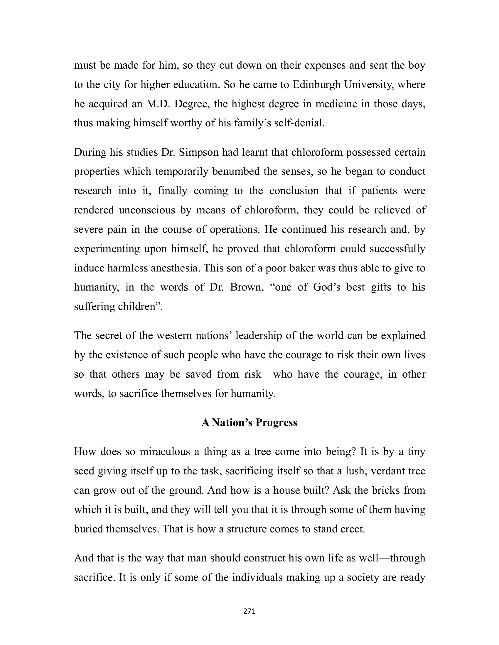 The printed page