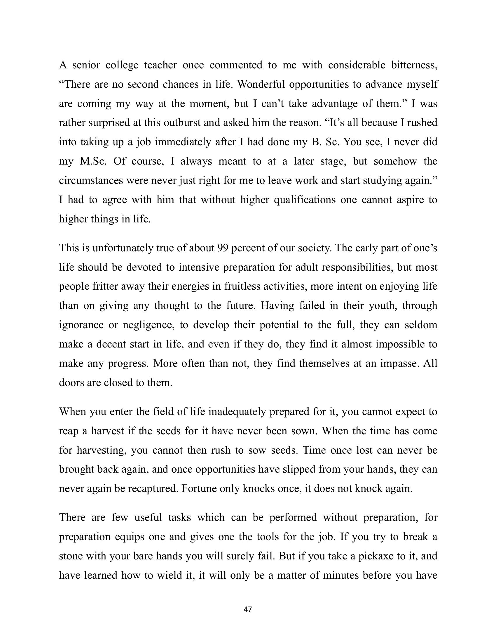The printed page