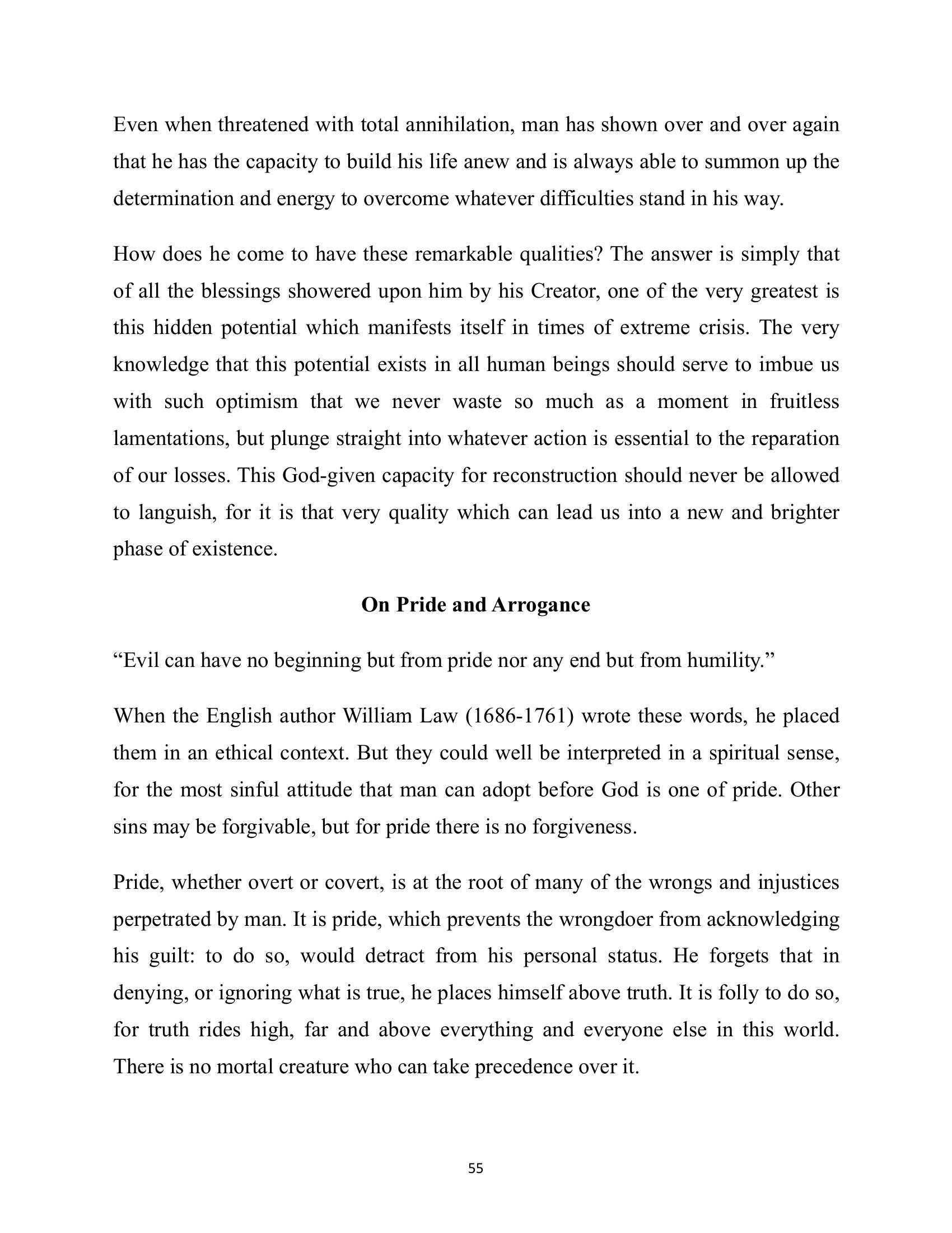 The printed page