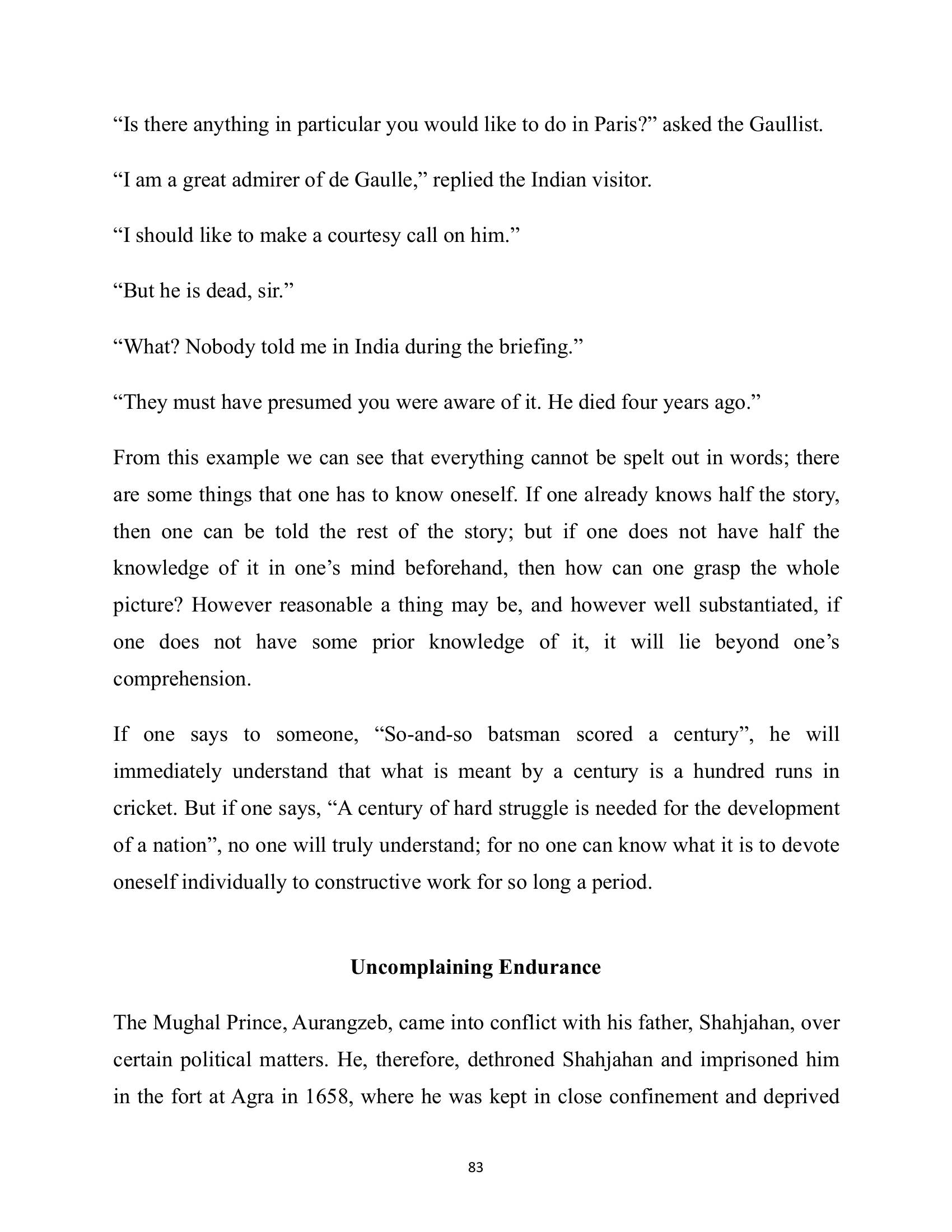 The printed page