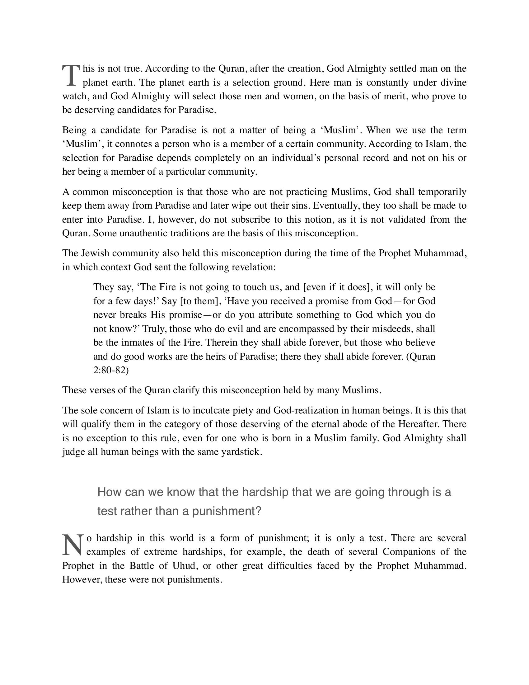 The printed page