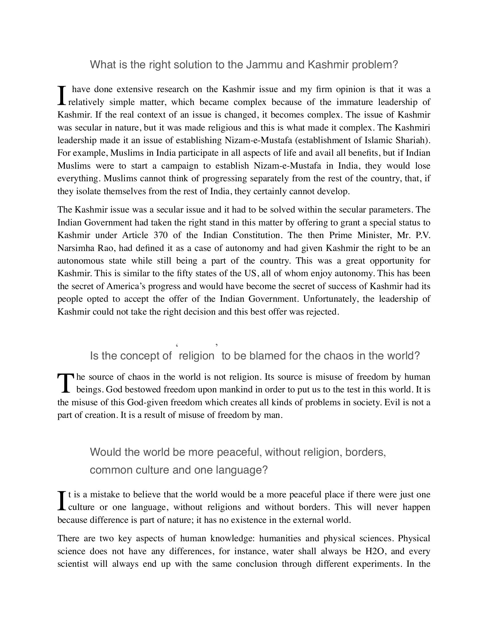 The printed page