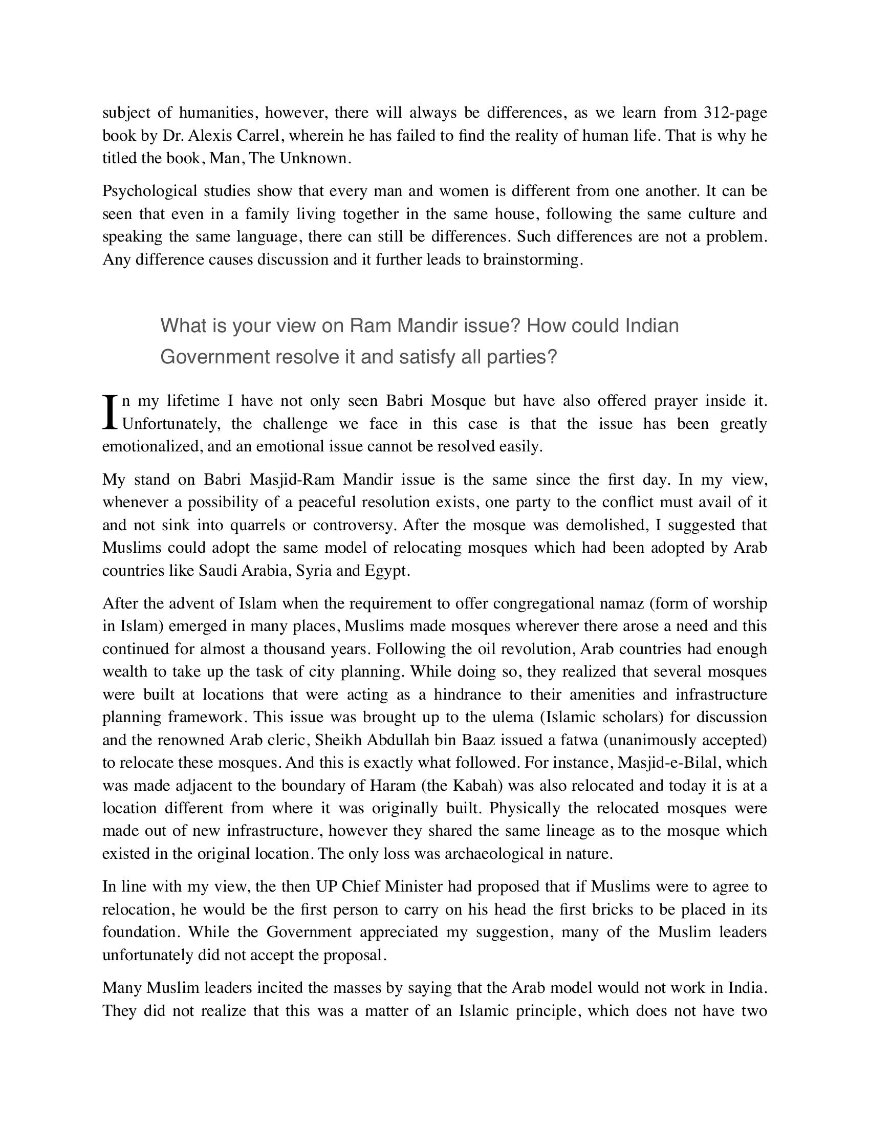 The printed page