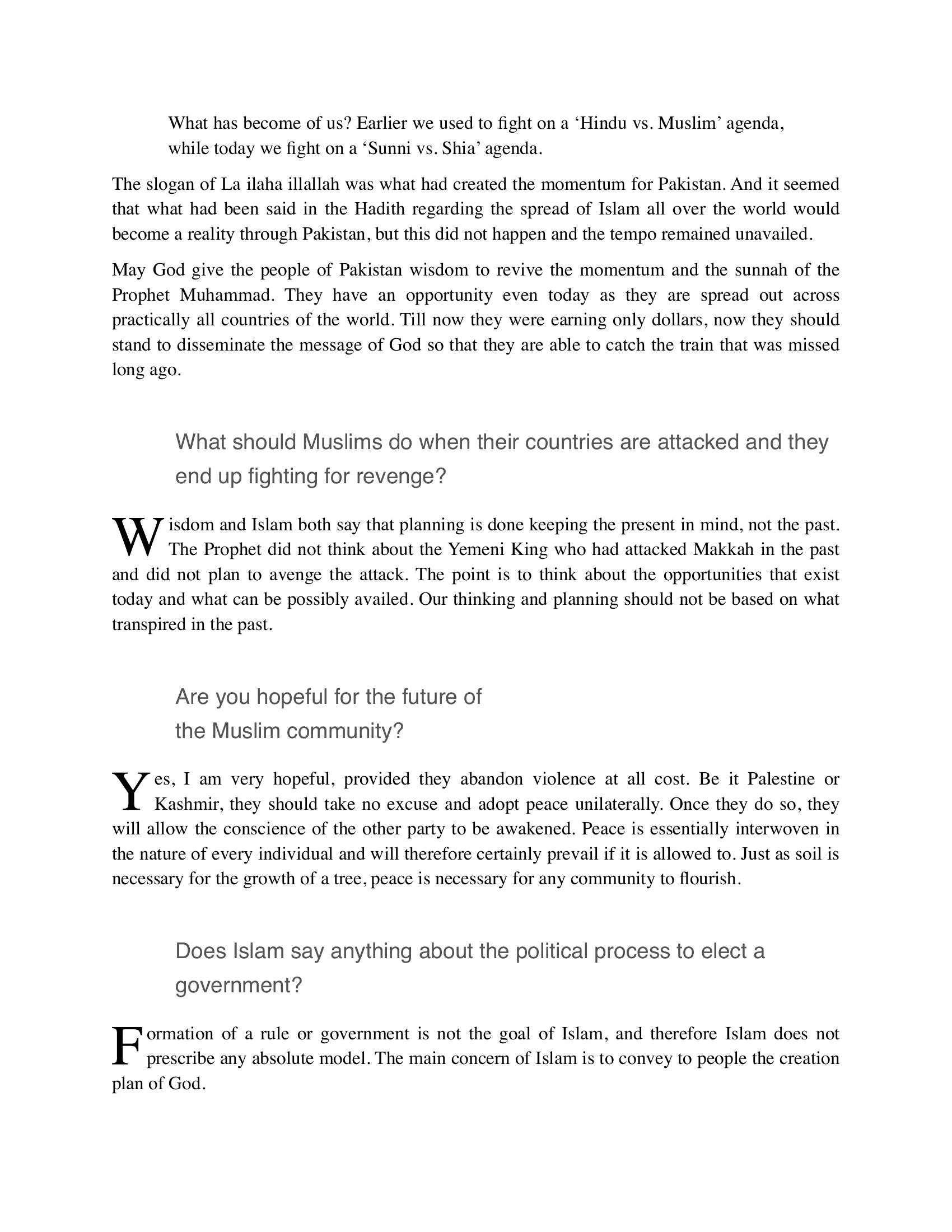 The printed page