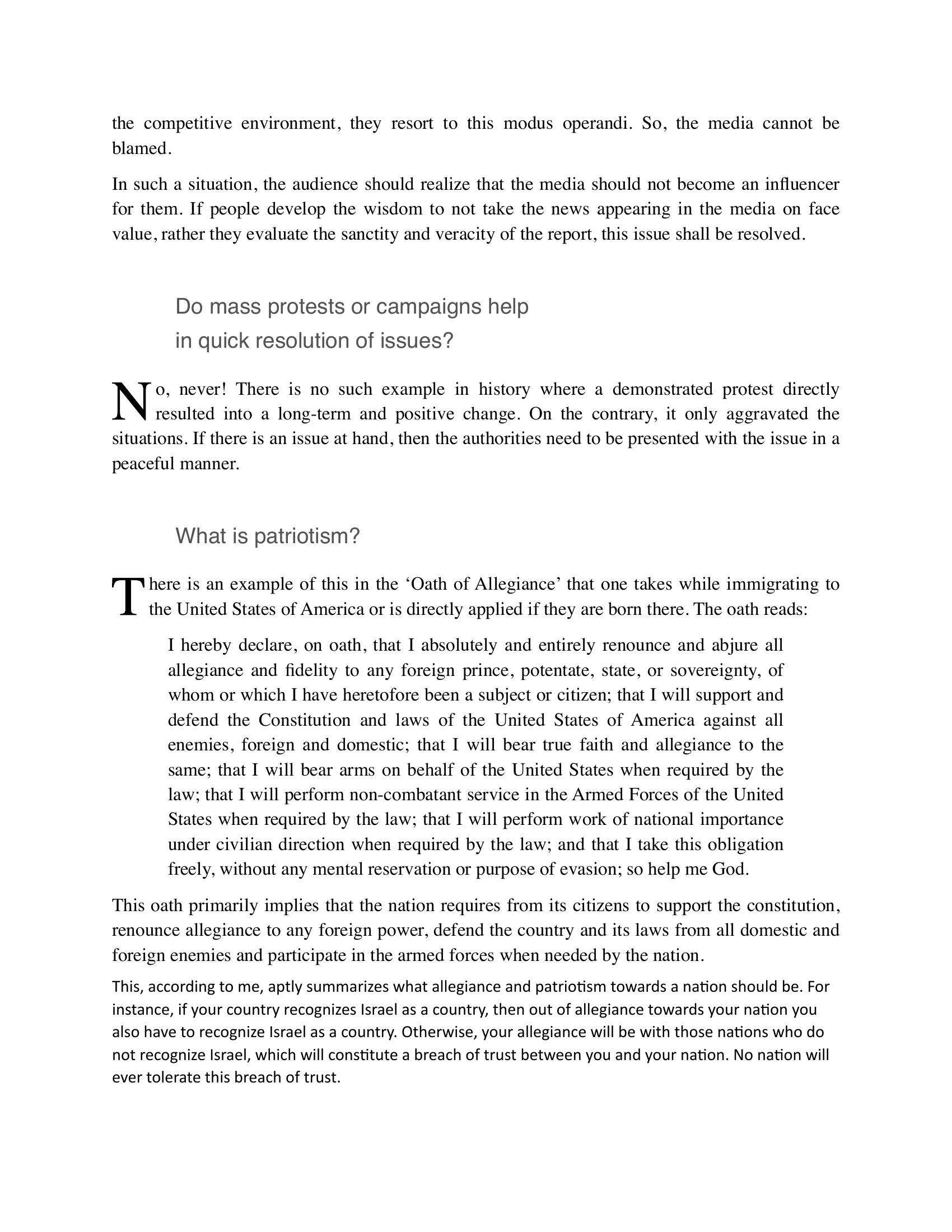The printed page