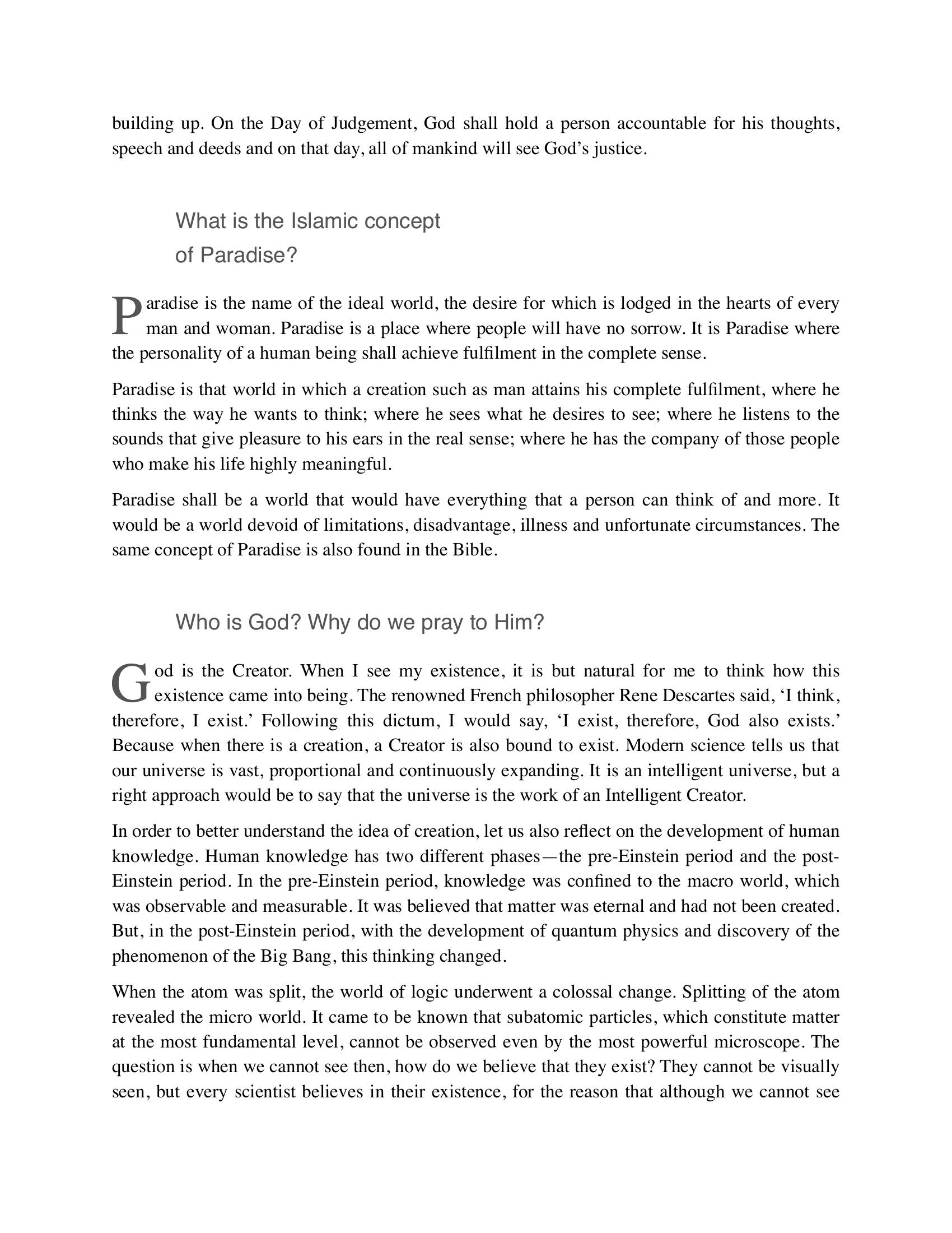 The printed page