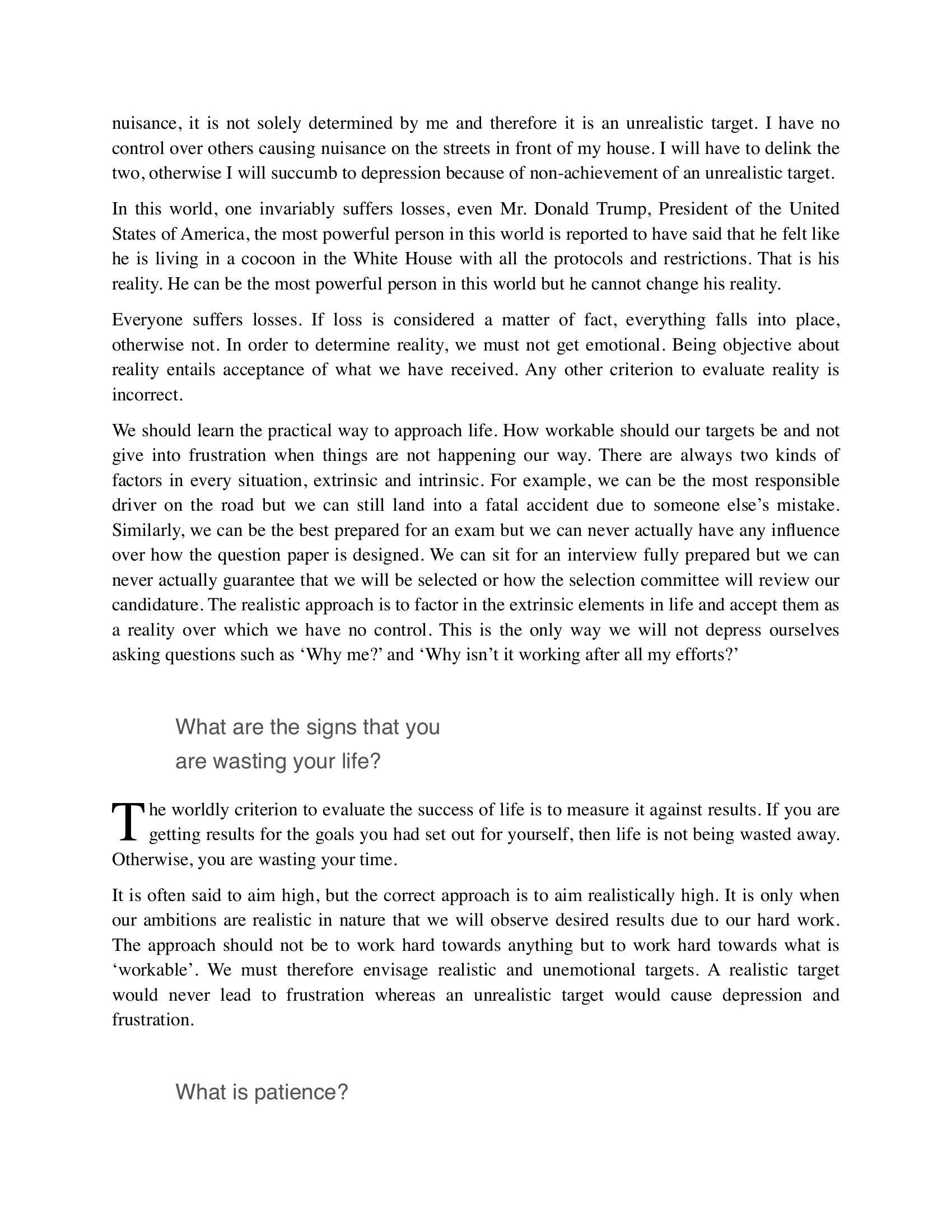 The printed page