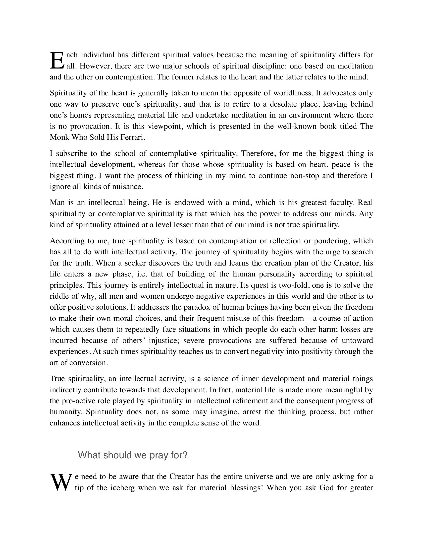 The printed page