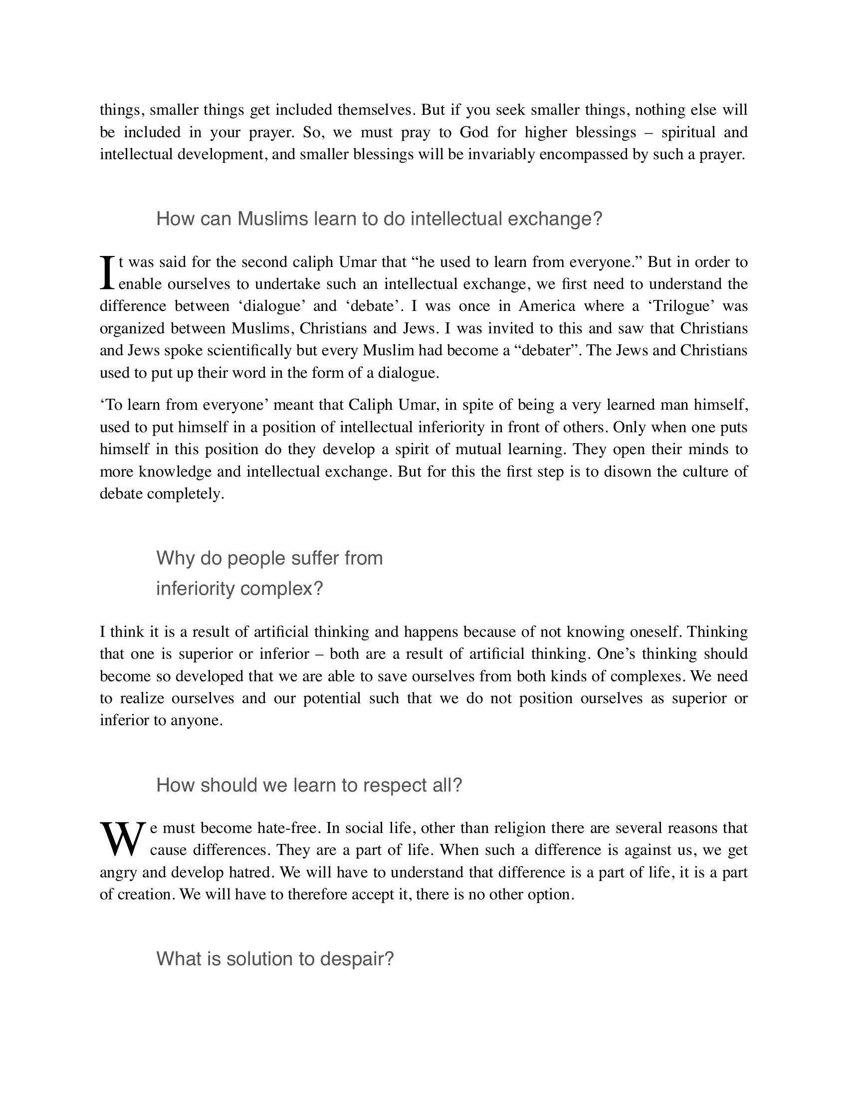 The printed page