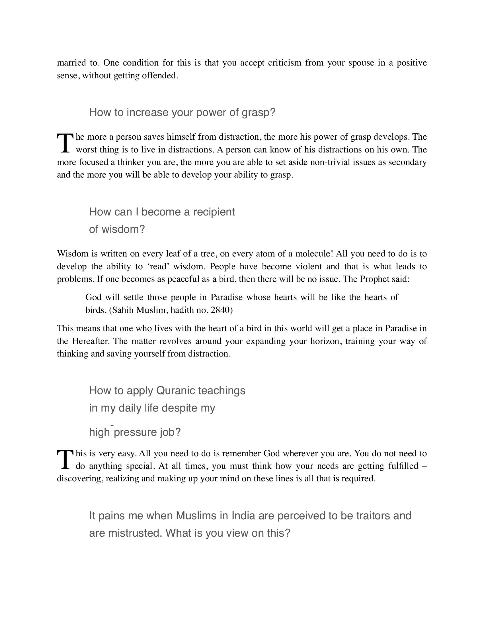 The printed page