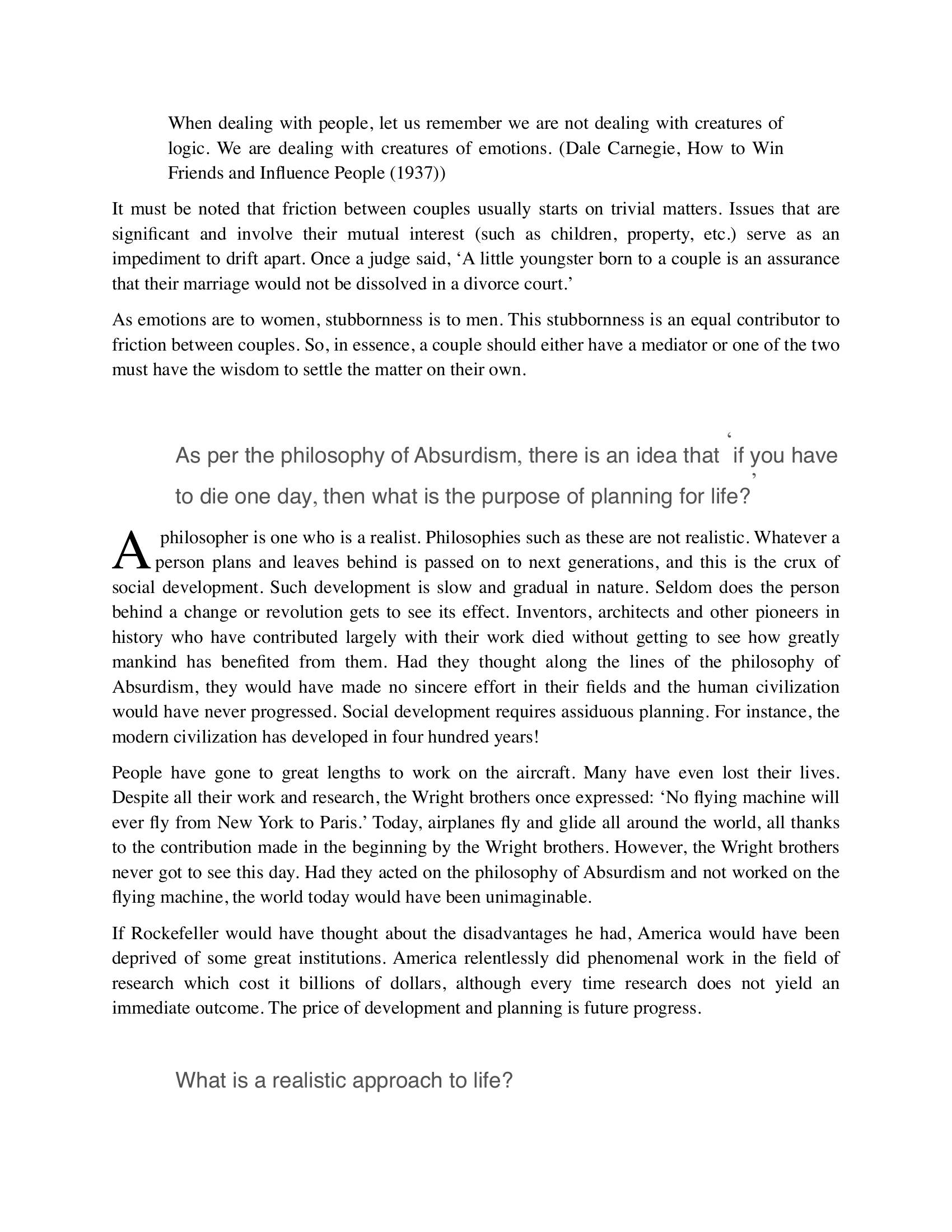 The printed page