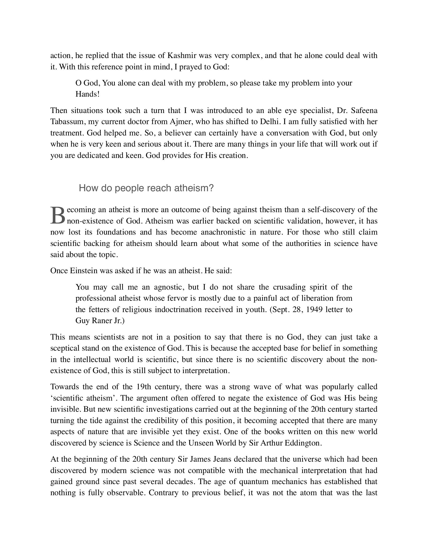 The printed page