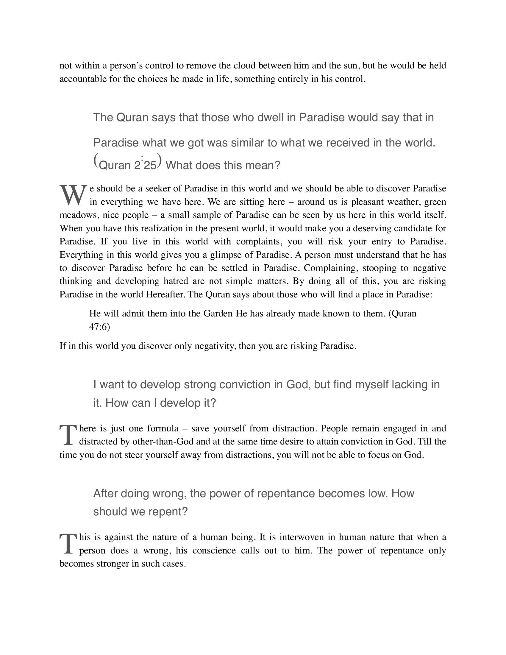The printed page