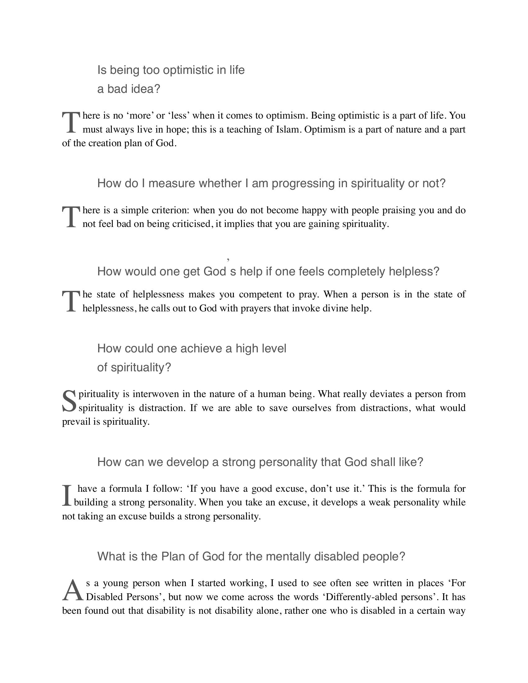 The printed page