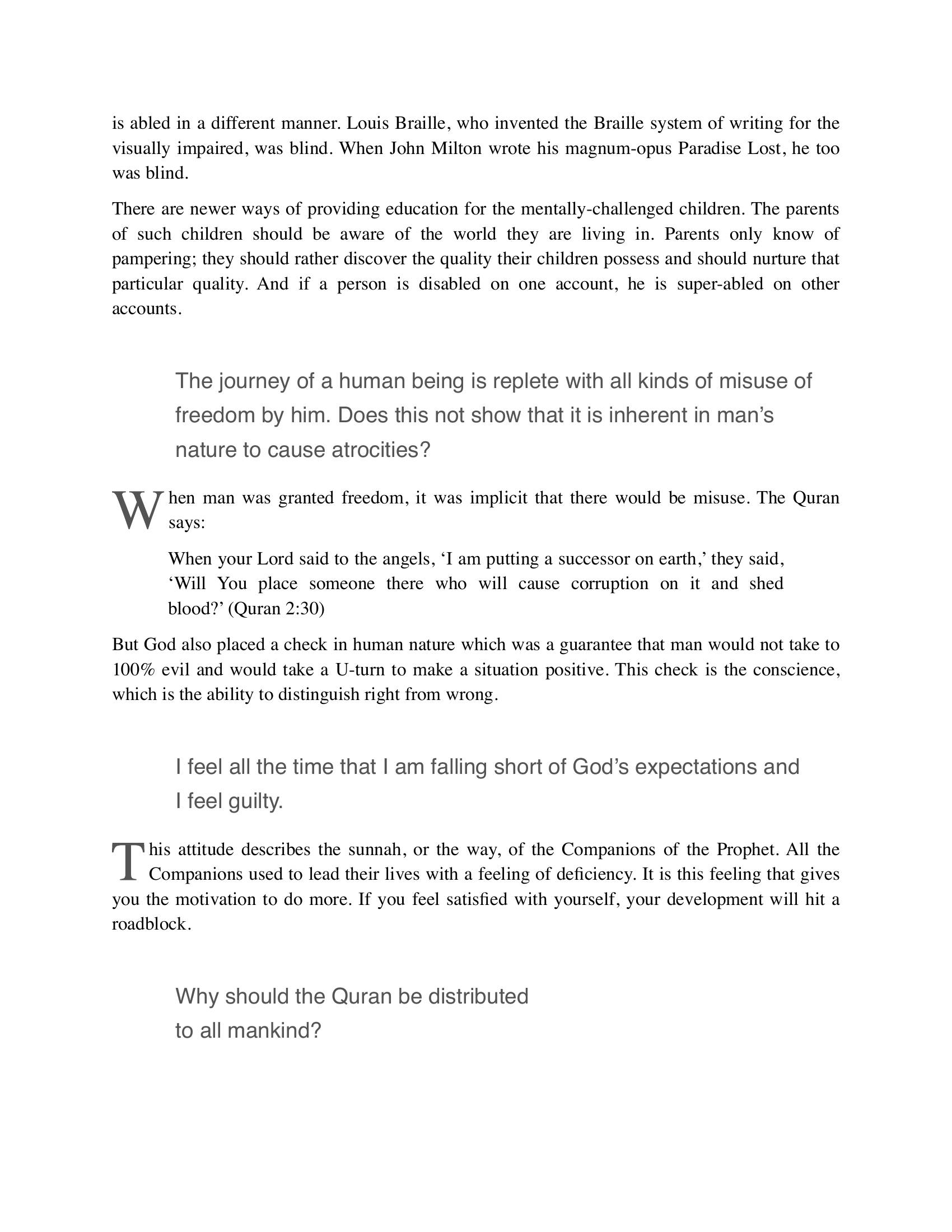 The printed page