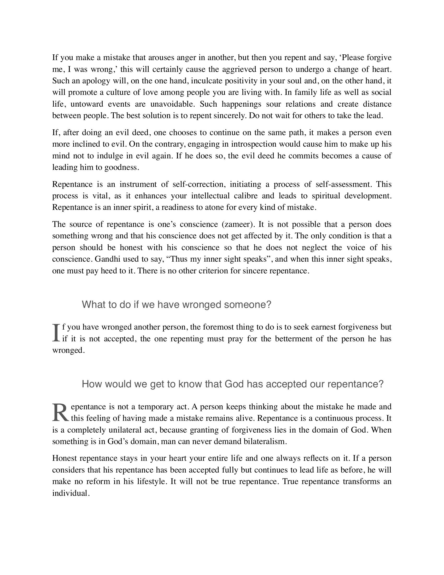 The printed page