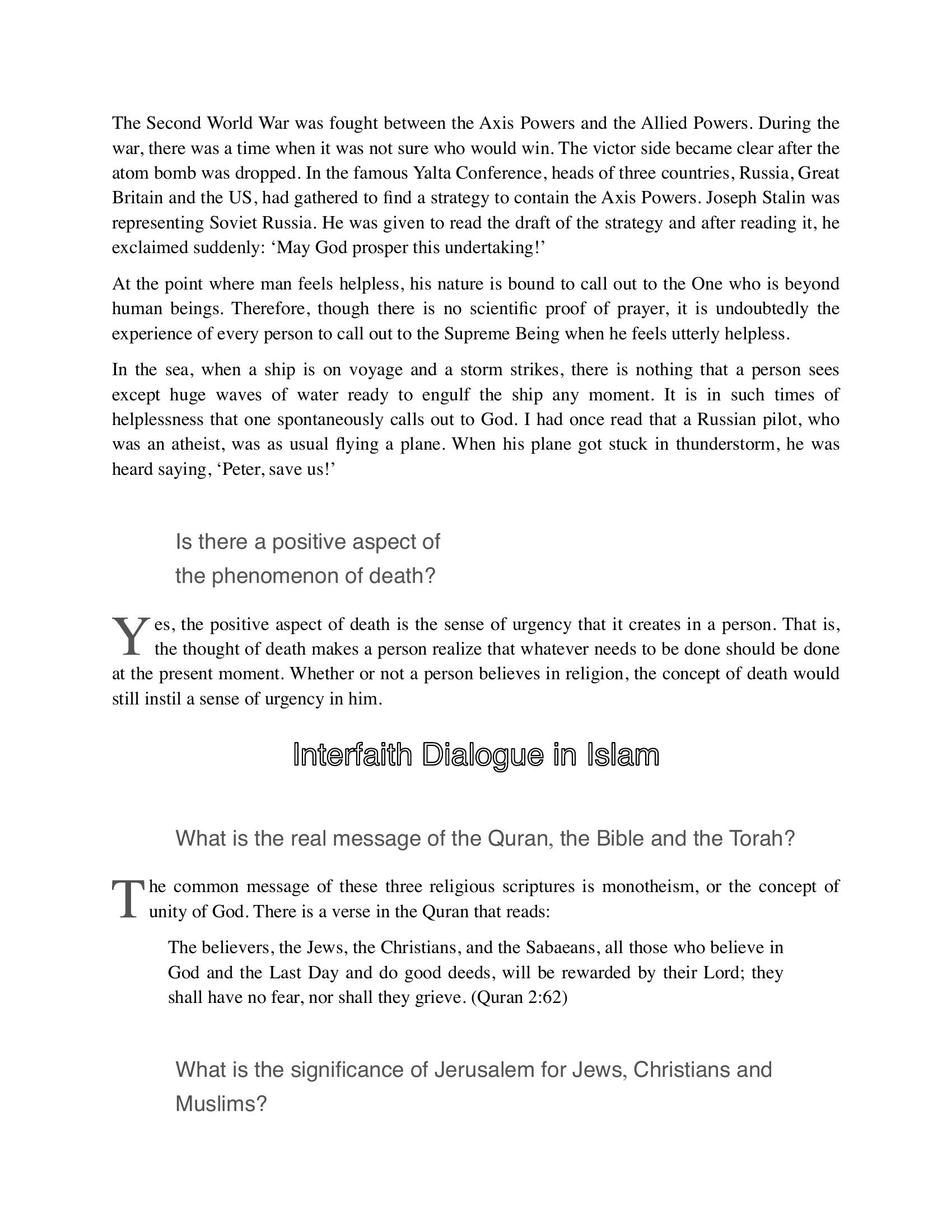 The printed page