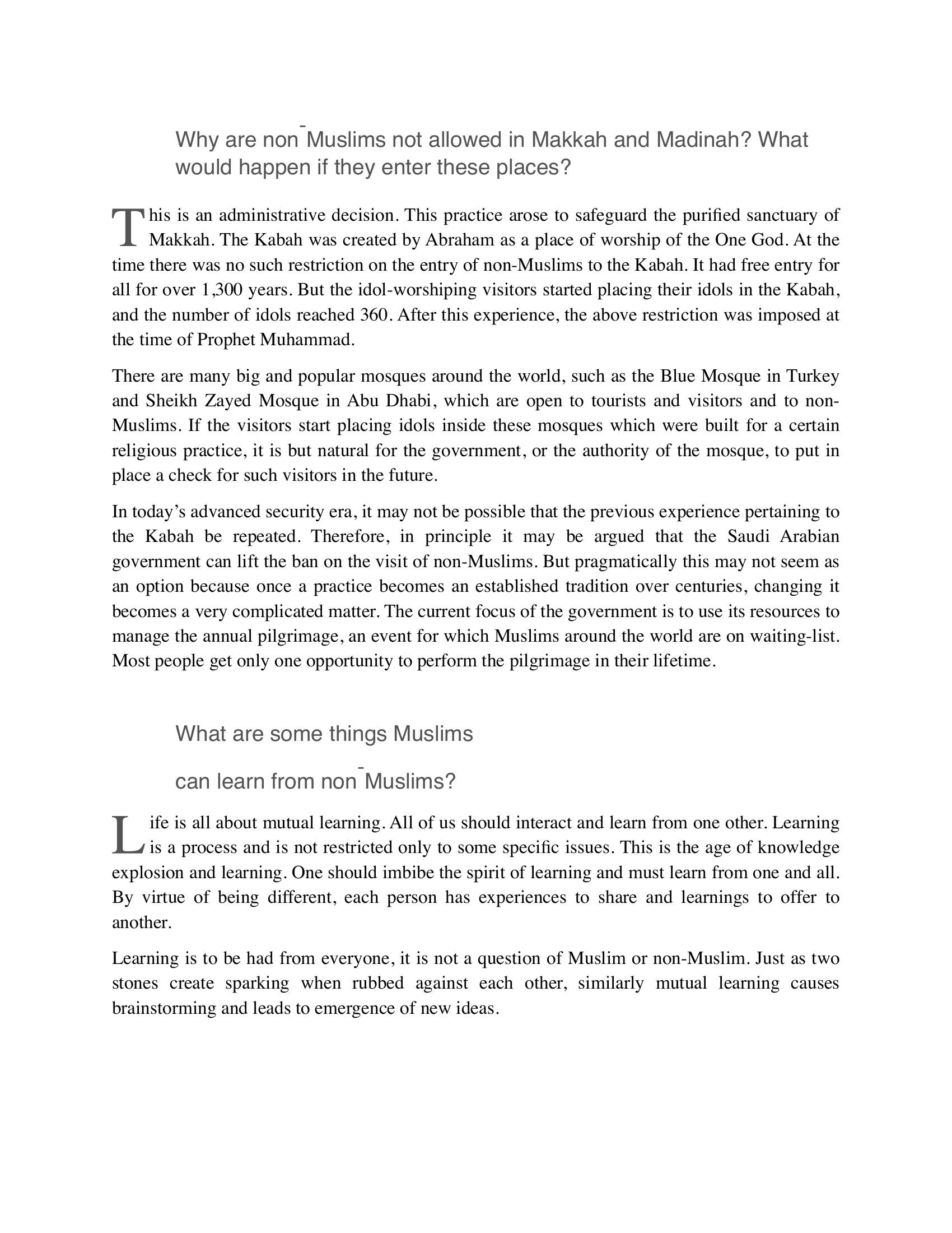 The printed page