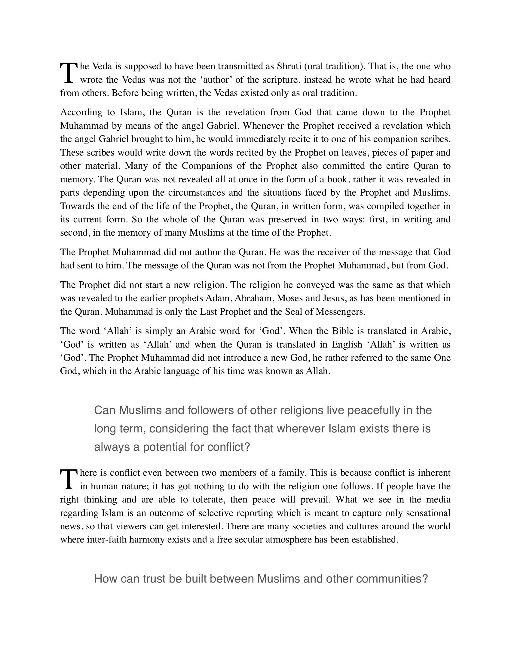 The printed page