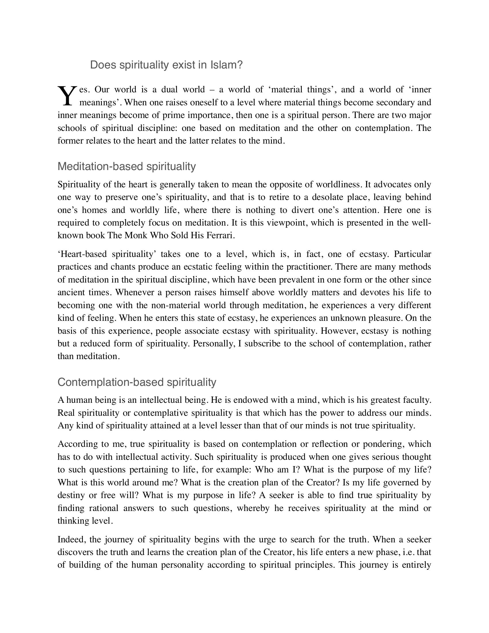 The printed page