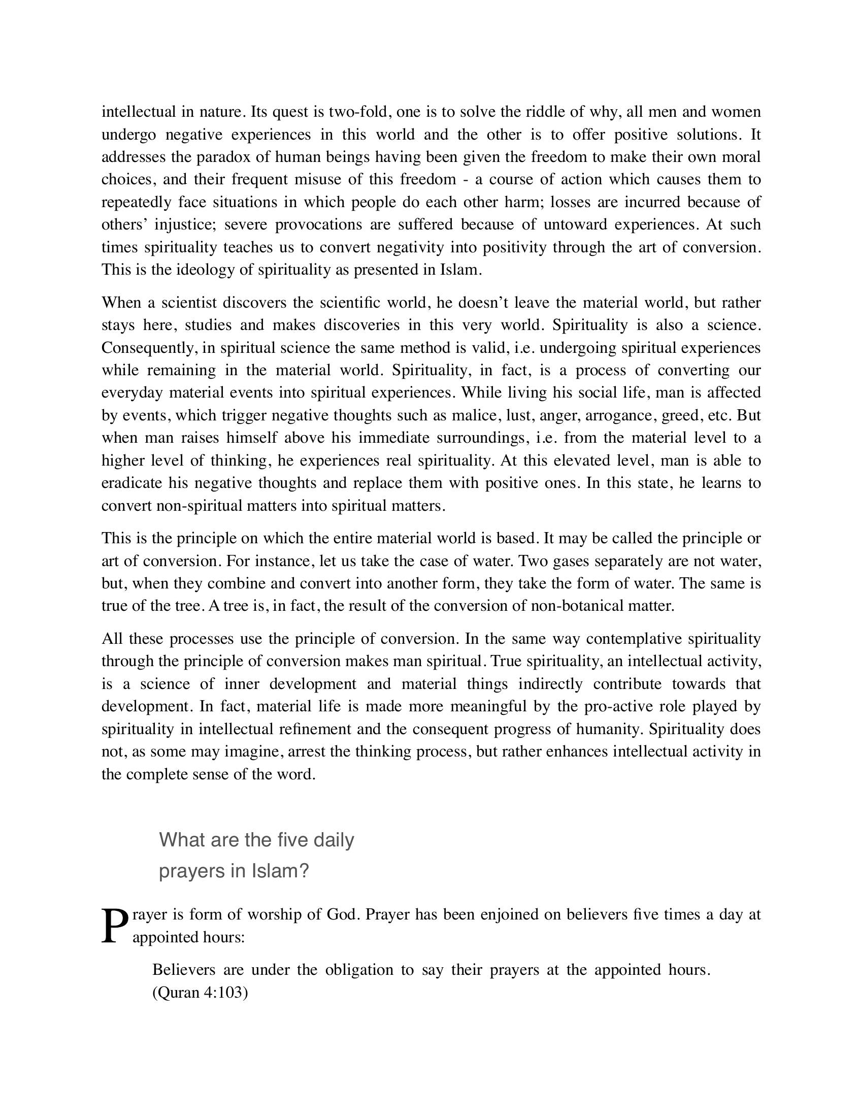 The printed page
