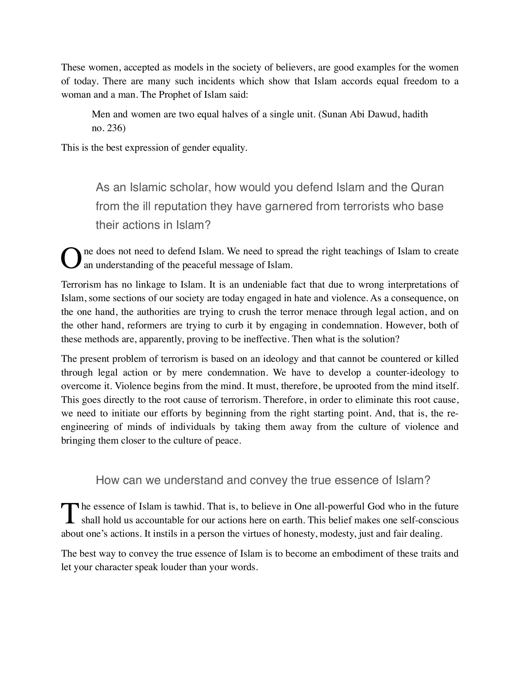The printed page