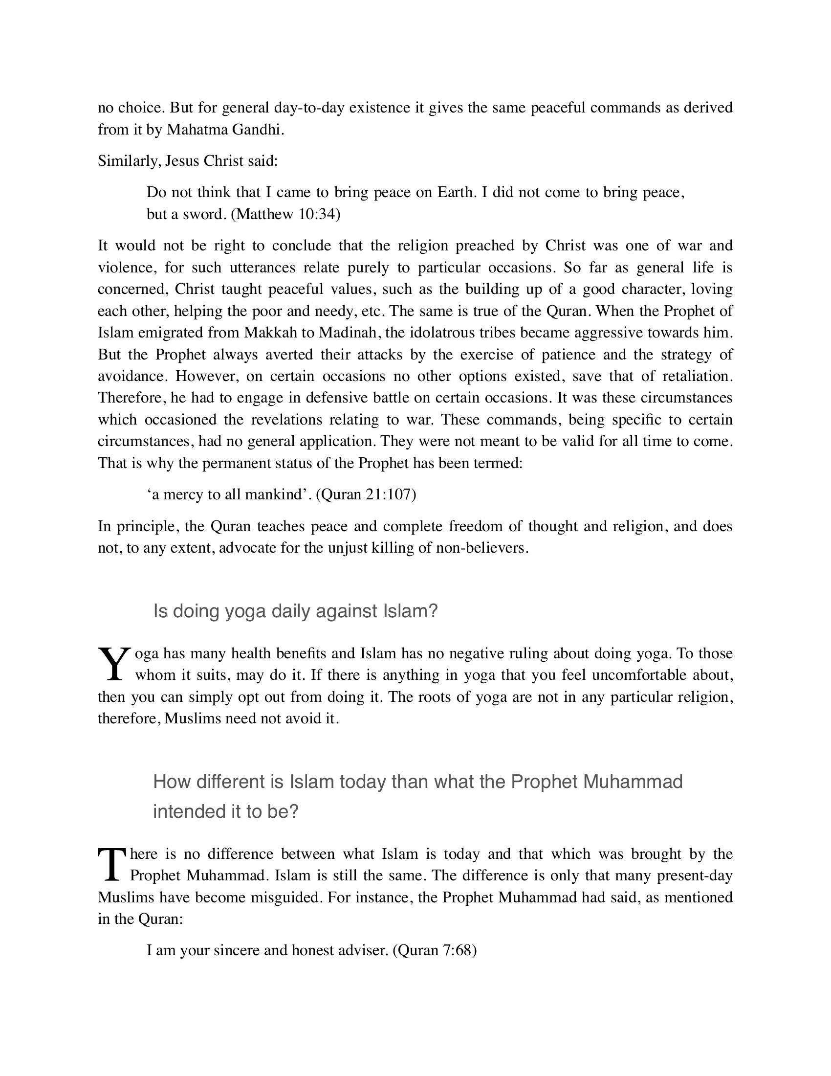 The printed page