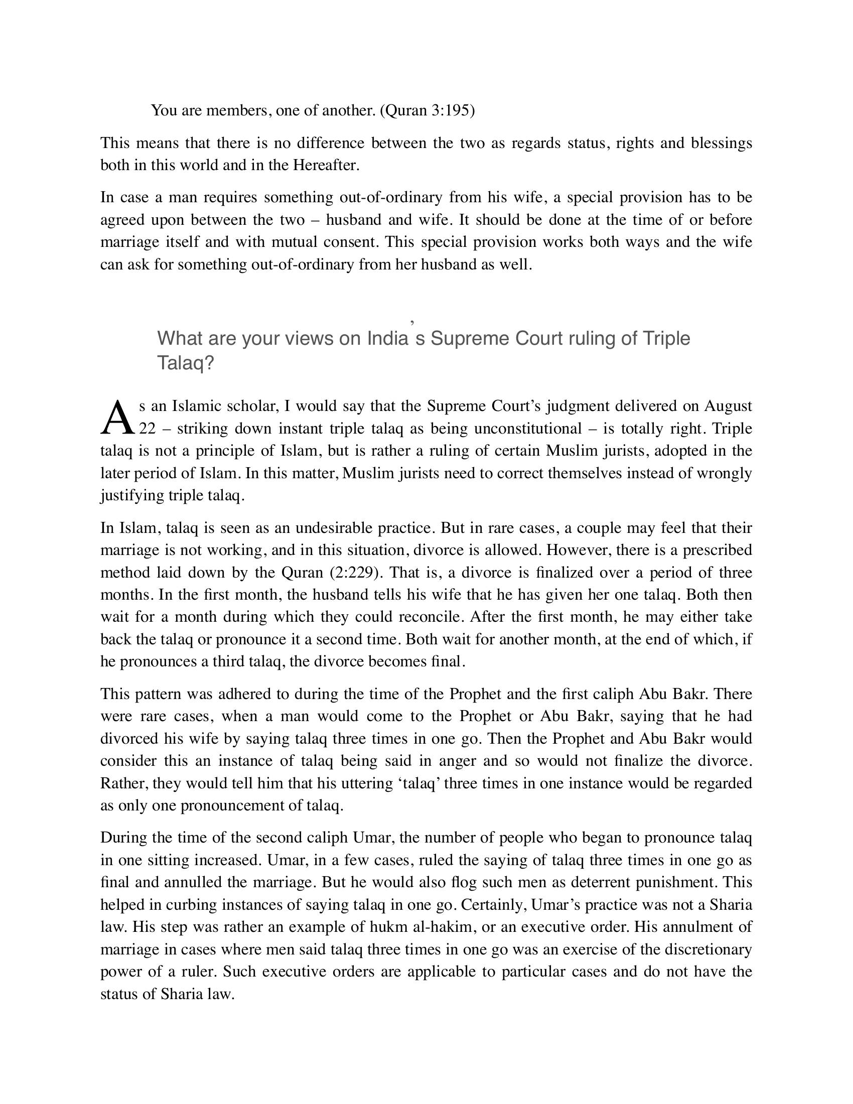 The printed page