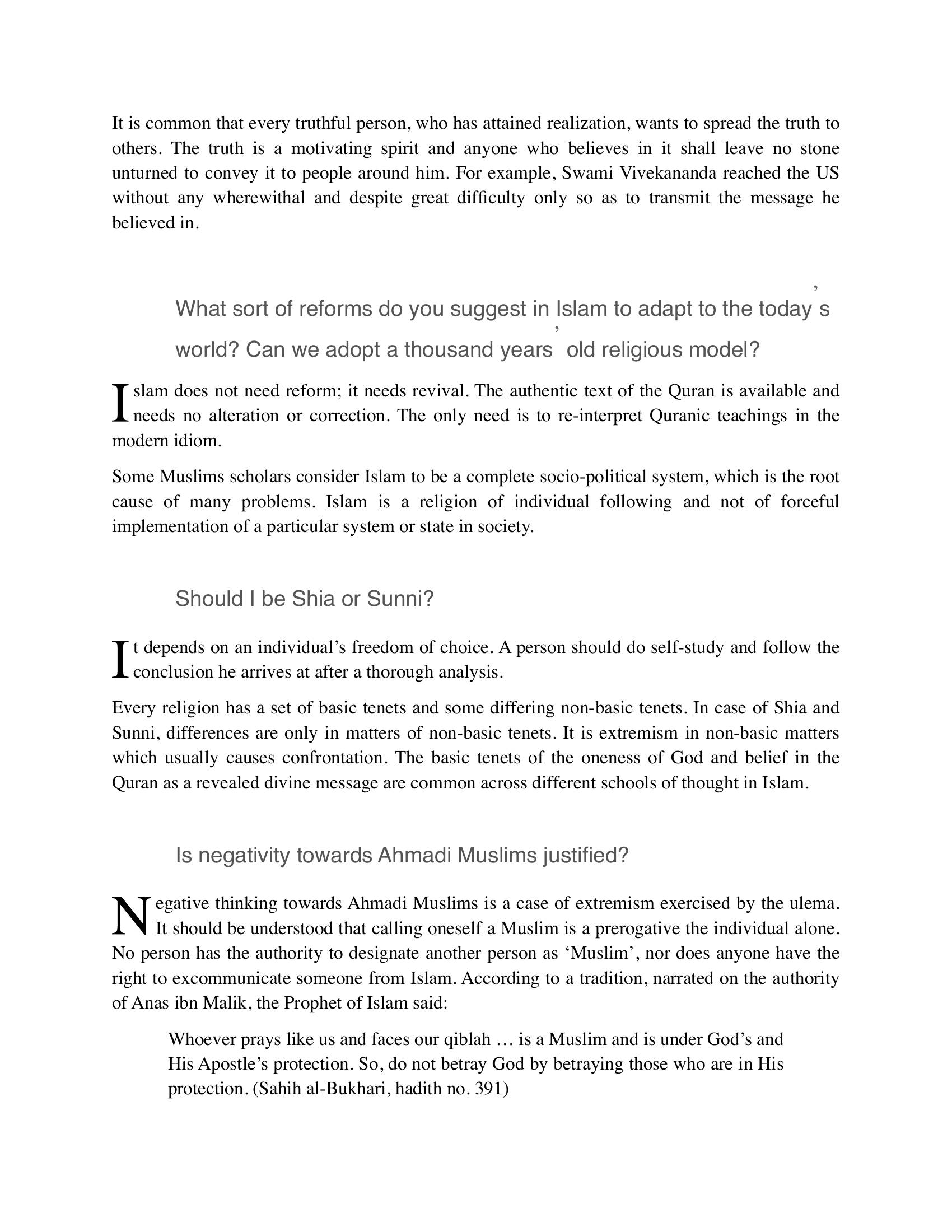 The printed page
