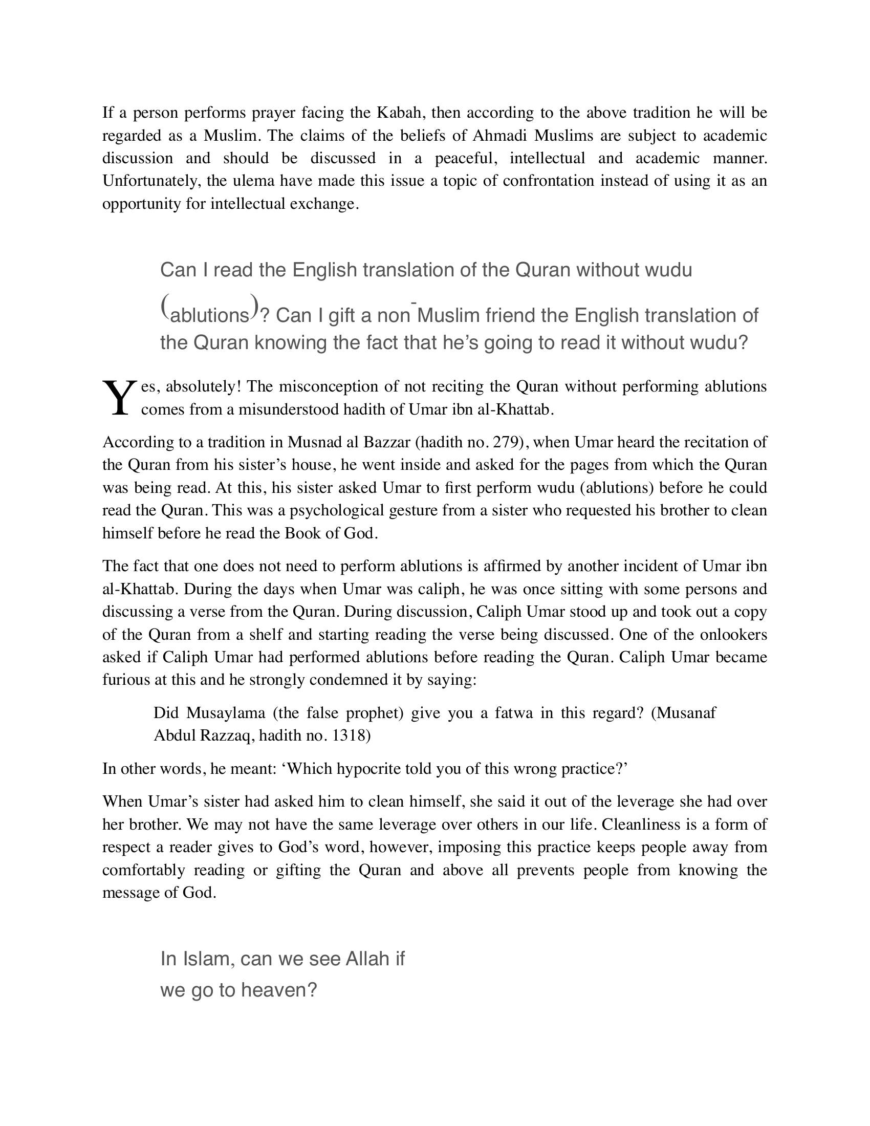 The printed page