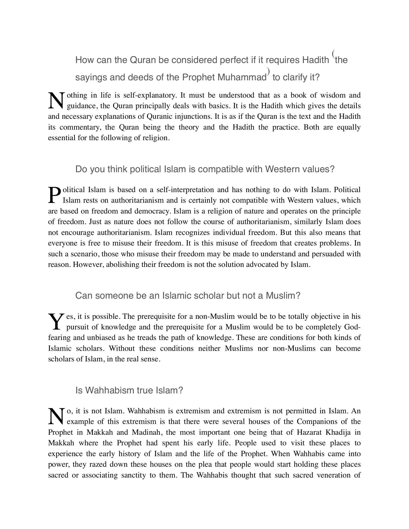 The printed page