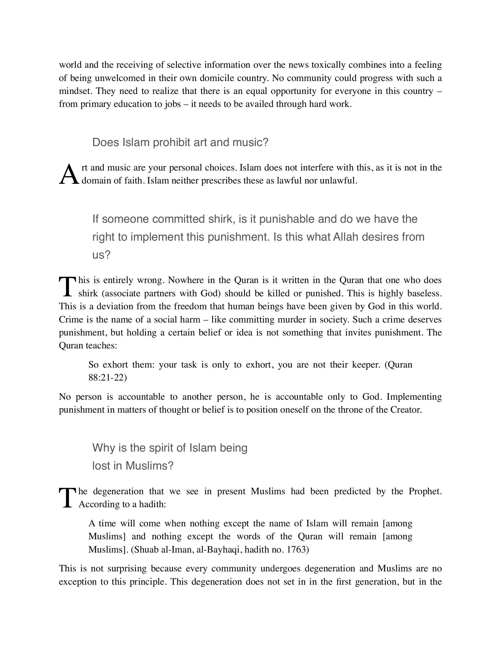 The printed page