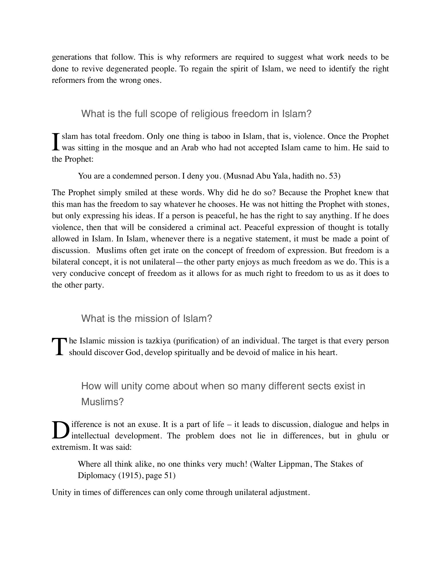 The printed page