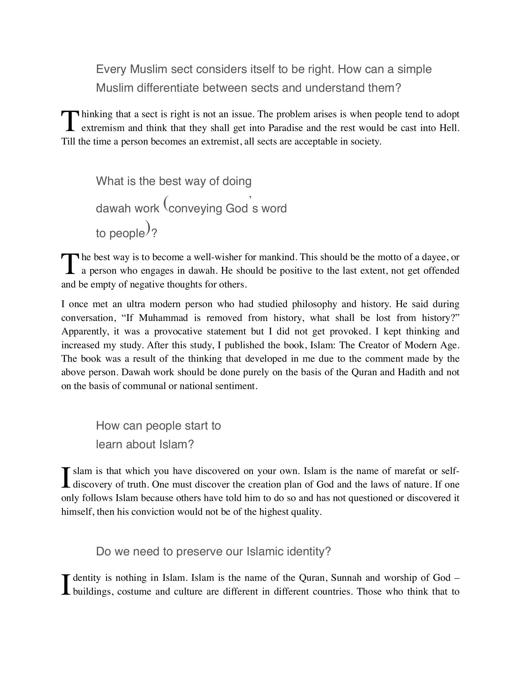 The printed page