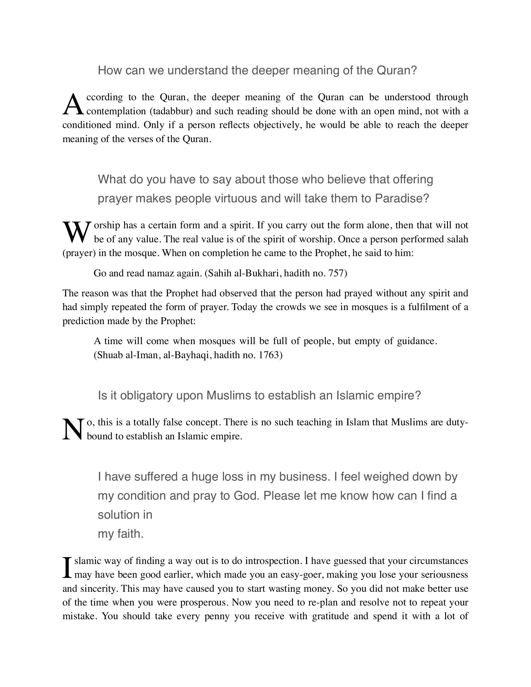 The printed page