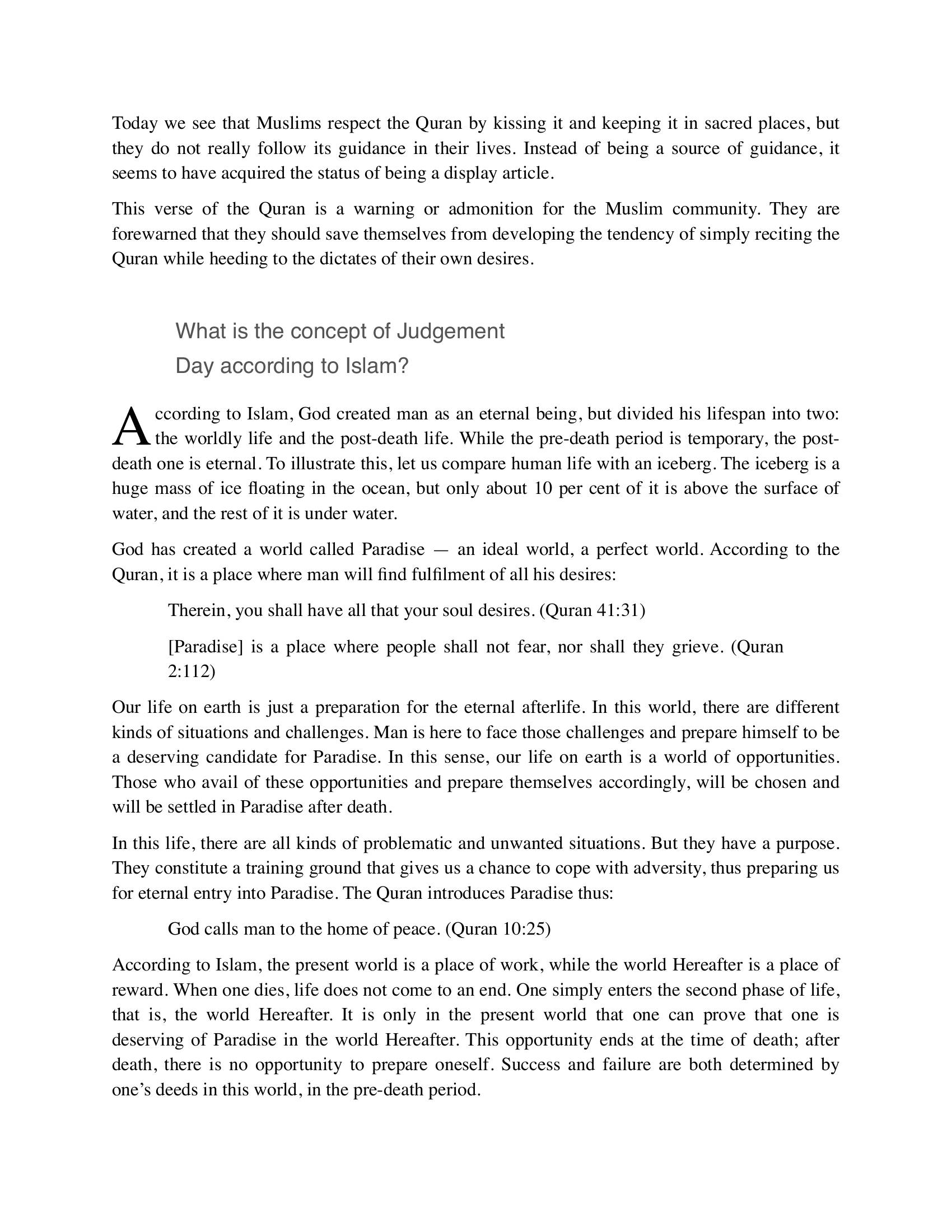 The printed page