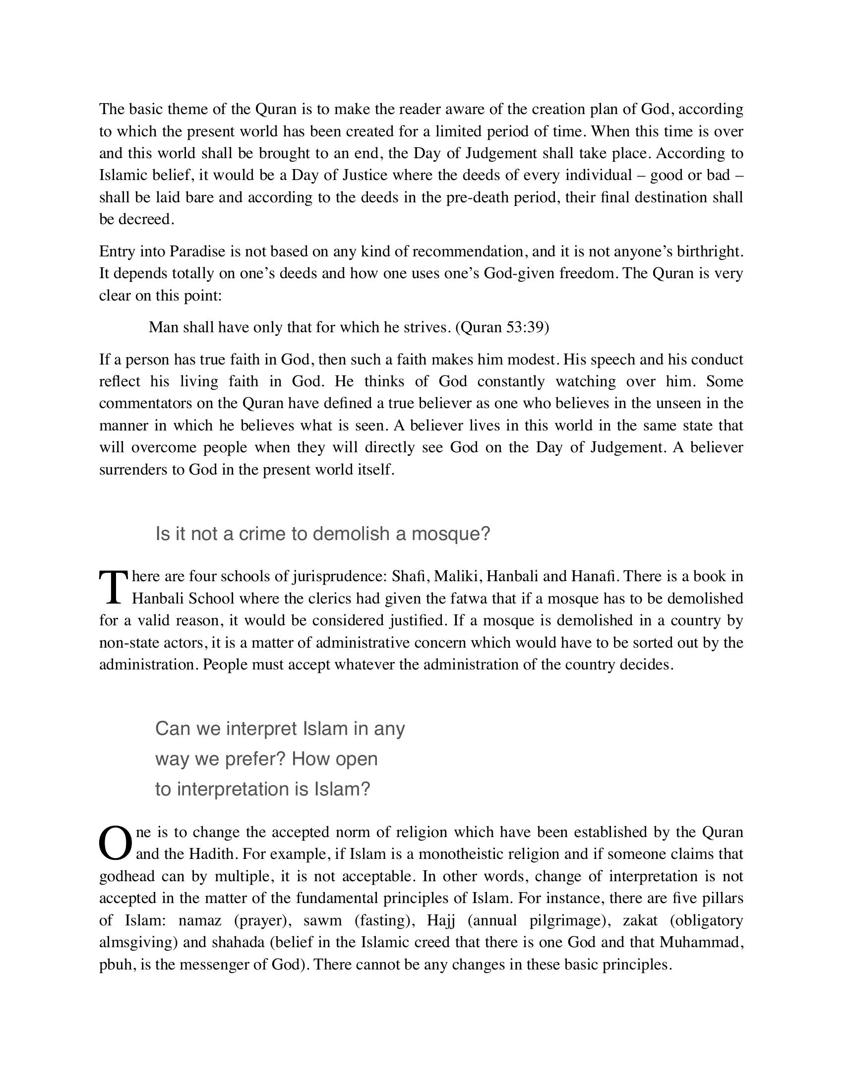 The printed page