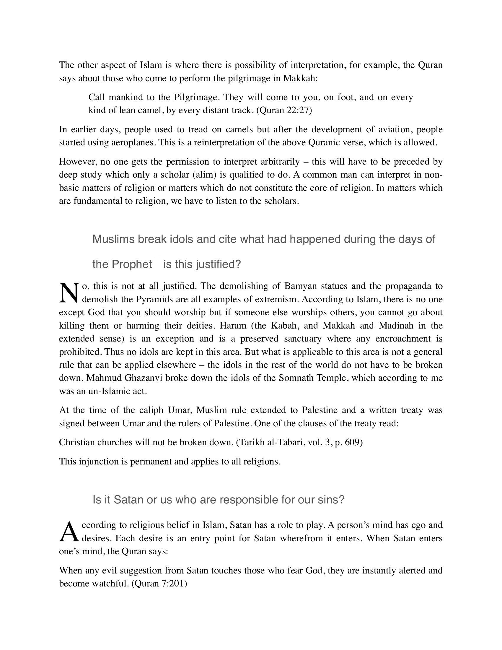 The printed page