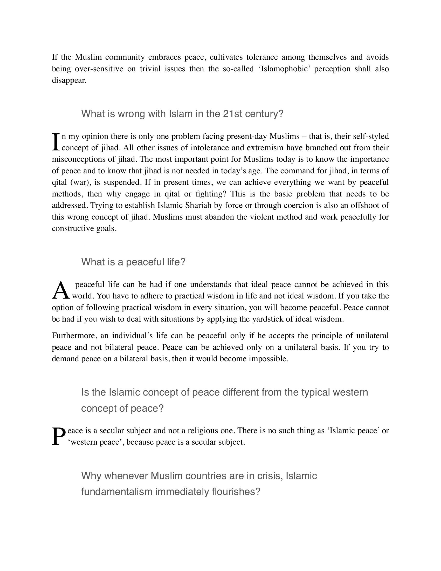 The printed page