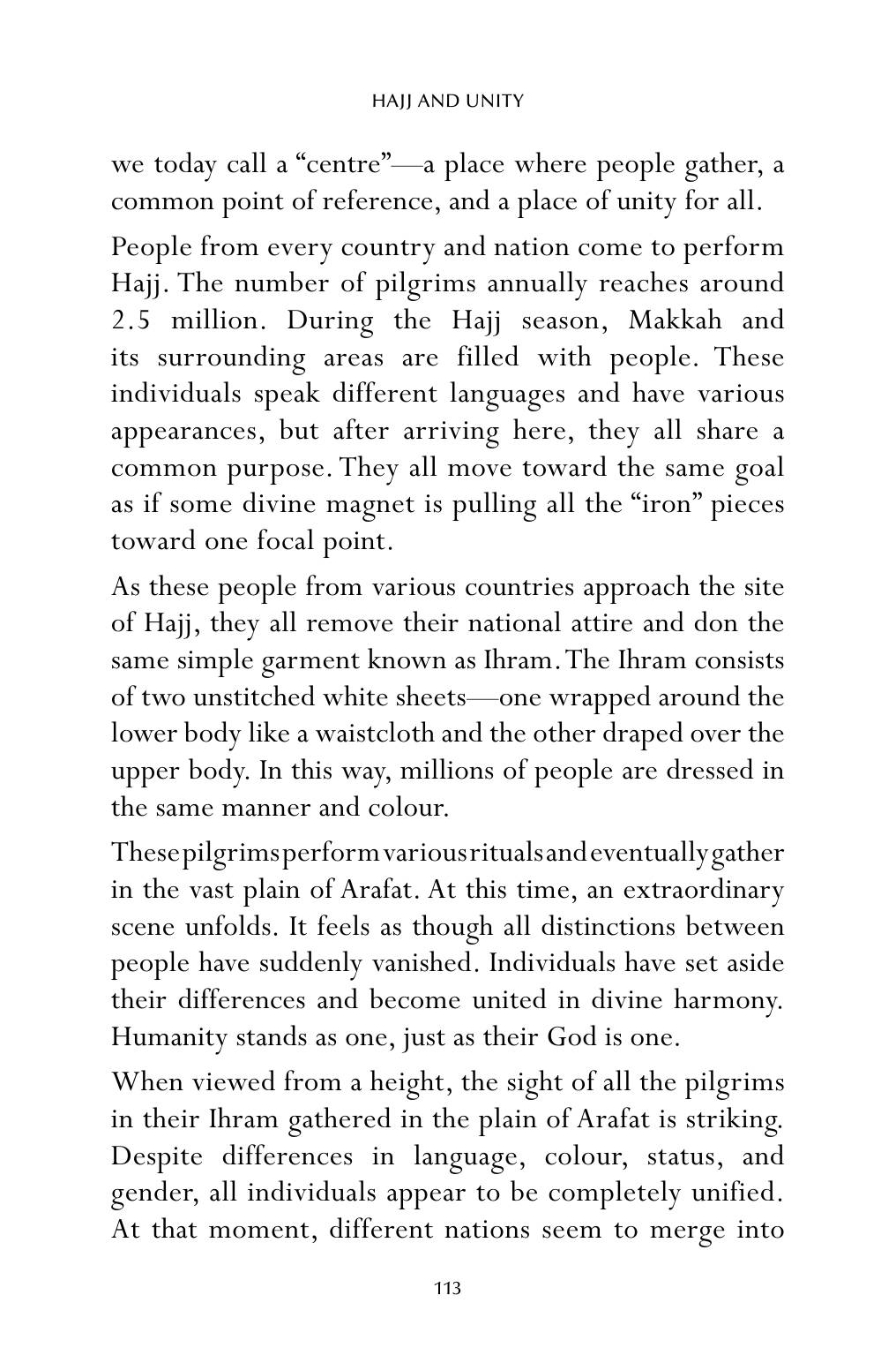 The printed page