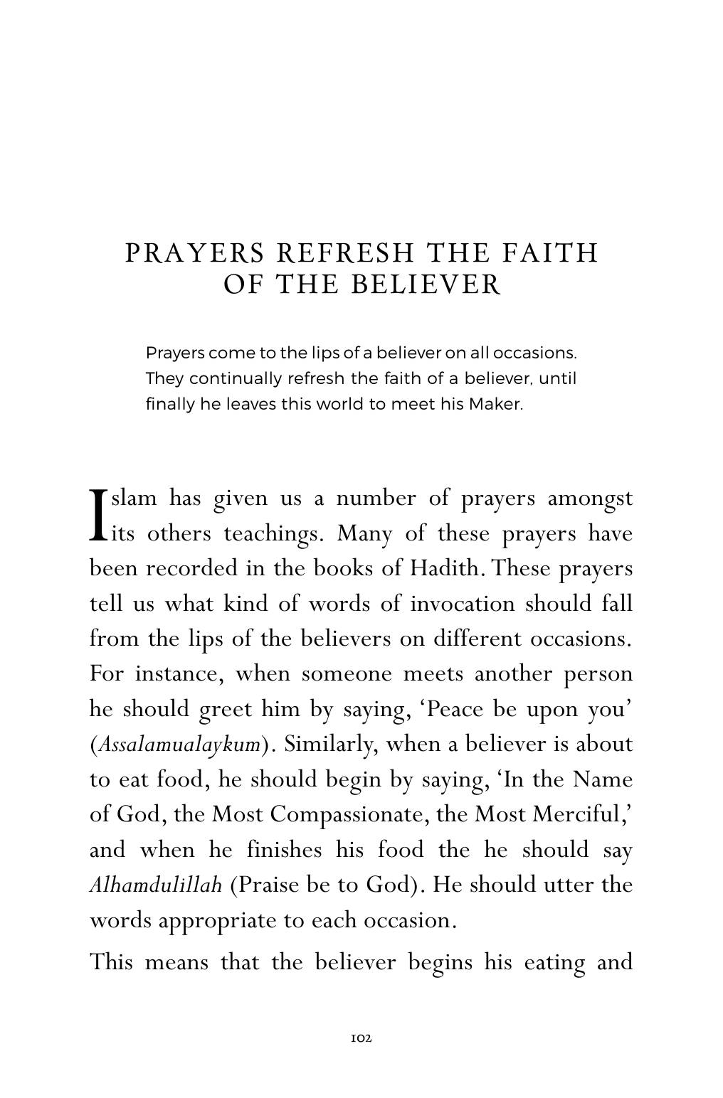The printed page