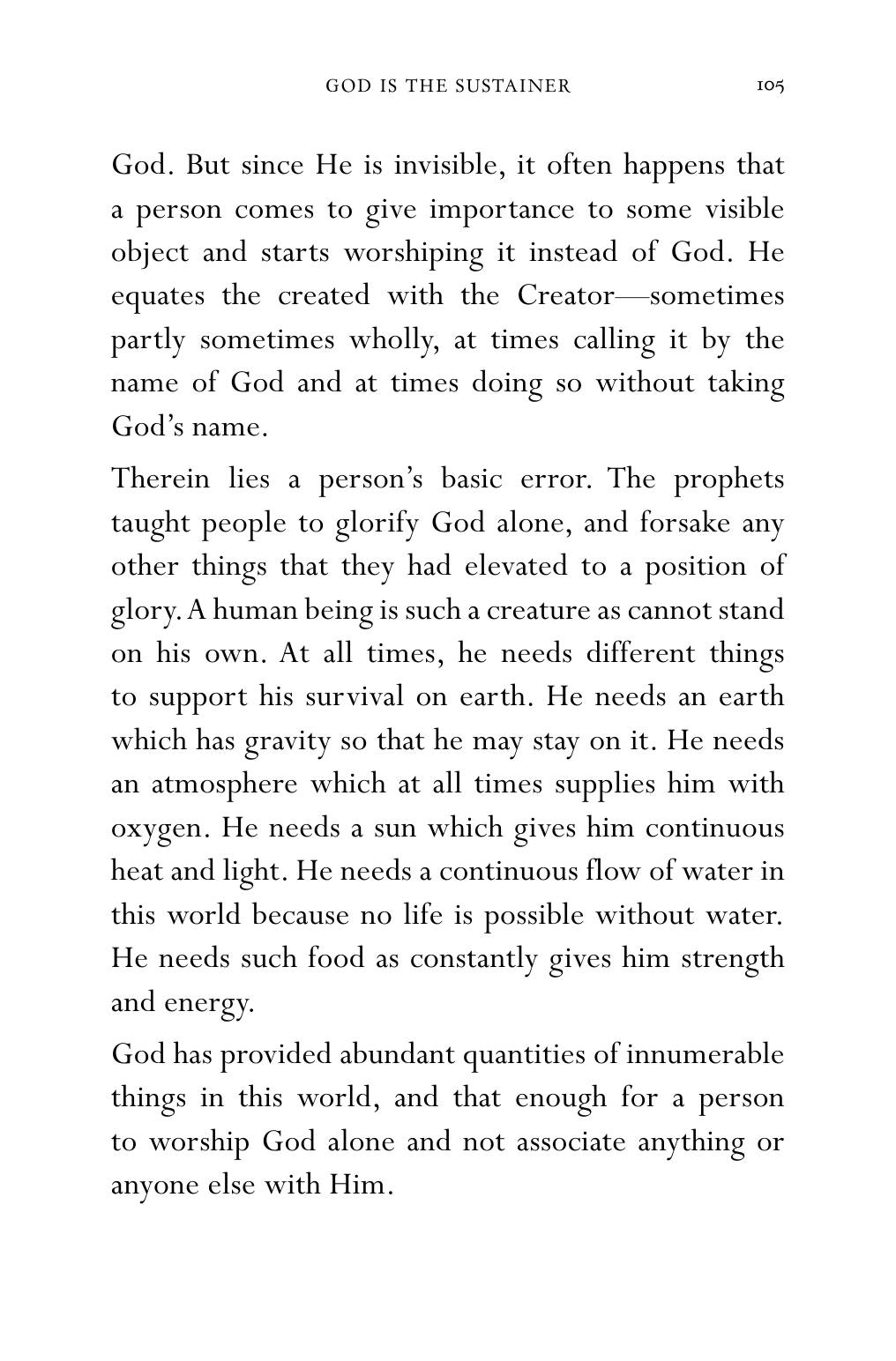 The printed page