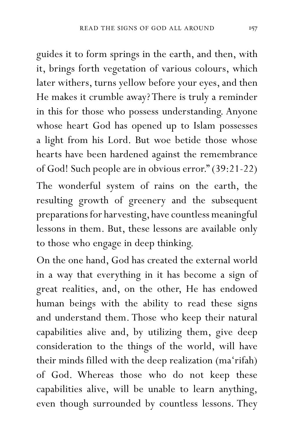 The printed page