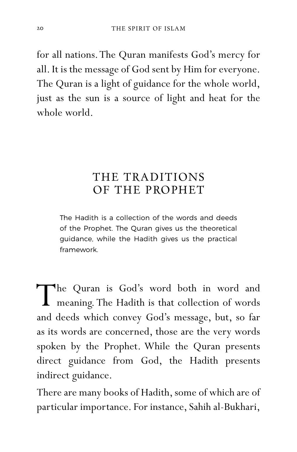 The printed page