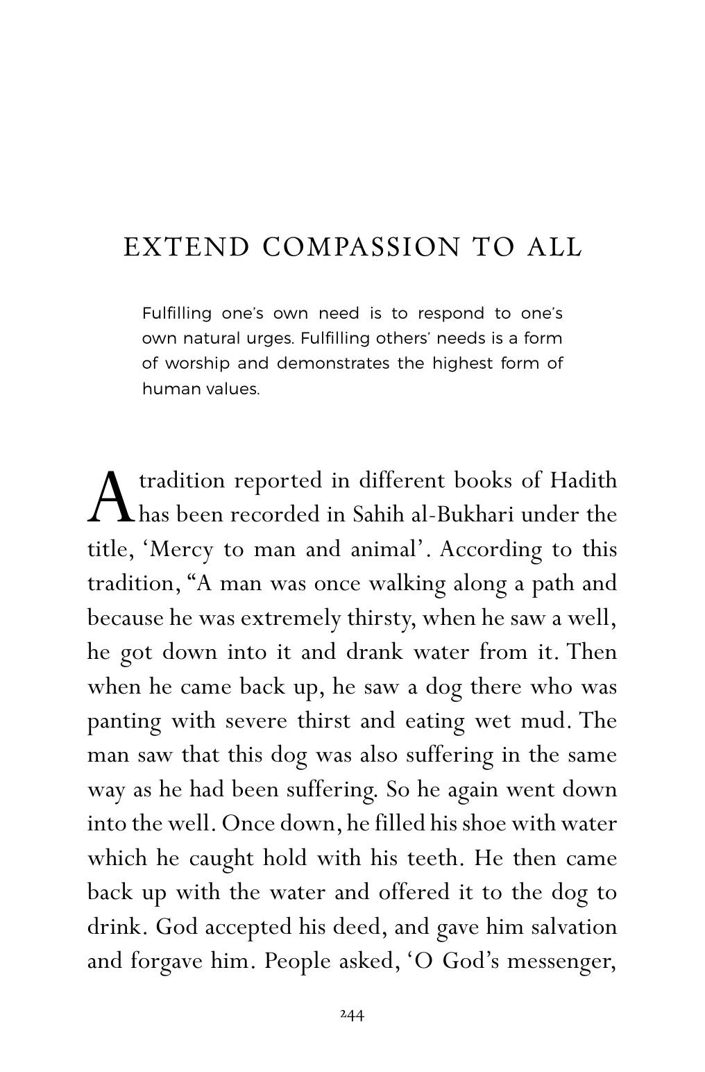 The printed page