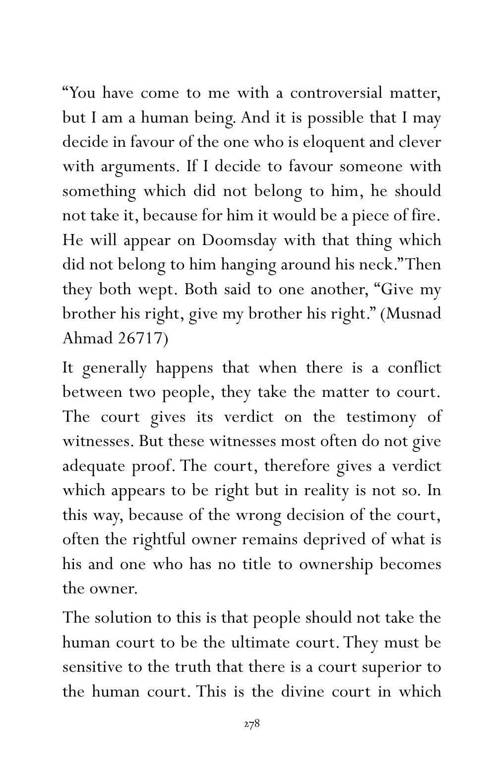 The printed page