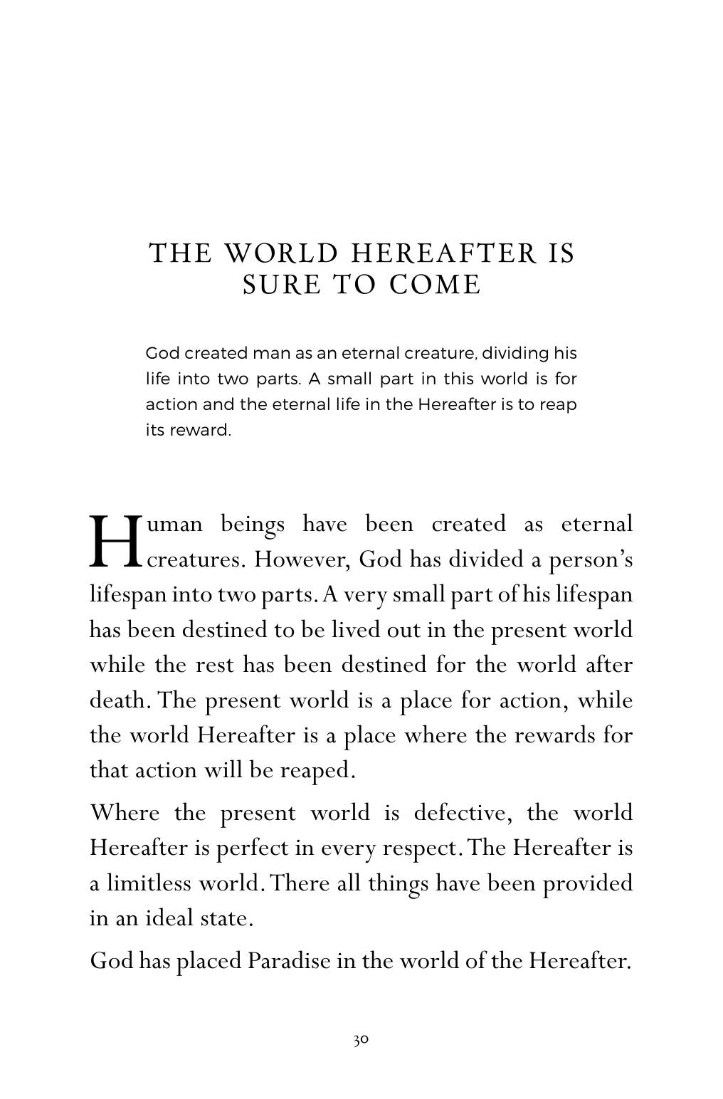 The printed page